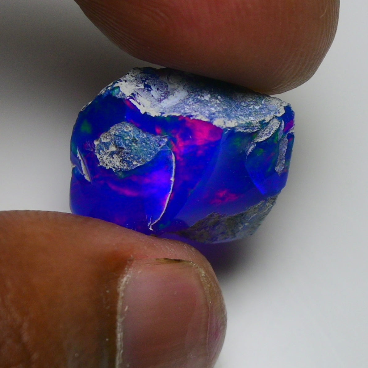 Rare Blue Opal 11.95 Carats | Natural Blue Ethiopian Opal Rough - Ready for Cutting & Jewelry!