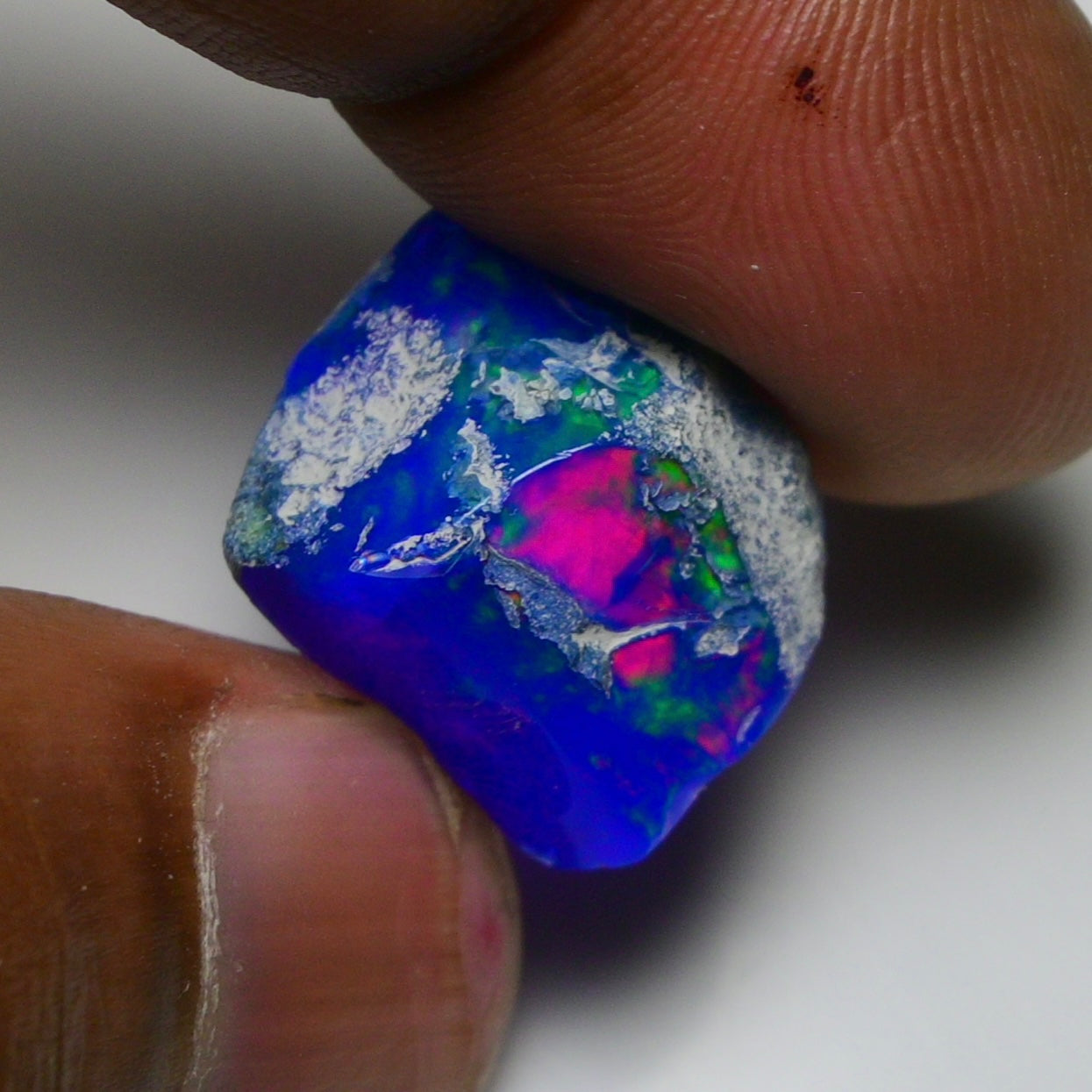 Rare Blue Opal 11.95 Carats | Natural Blue Ethiopian Opal Rough - Ready for Cutting & Jewelry!