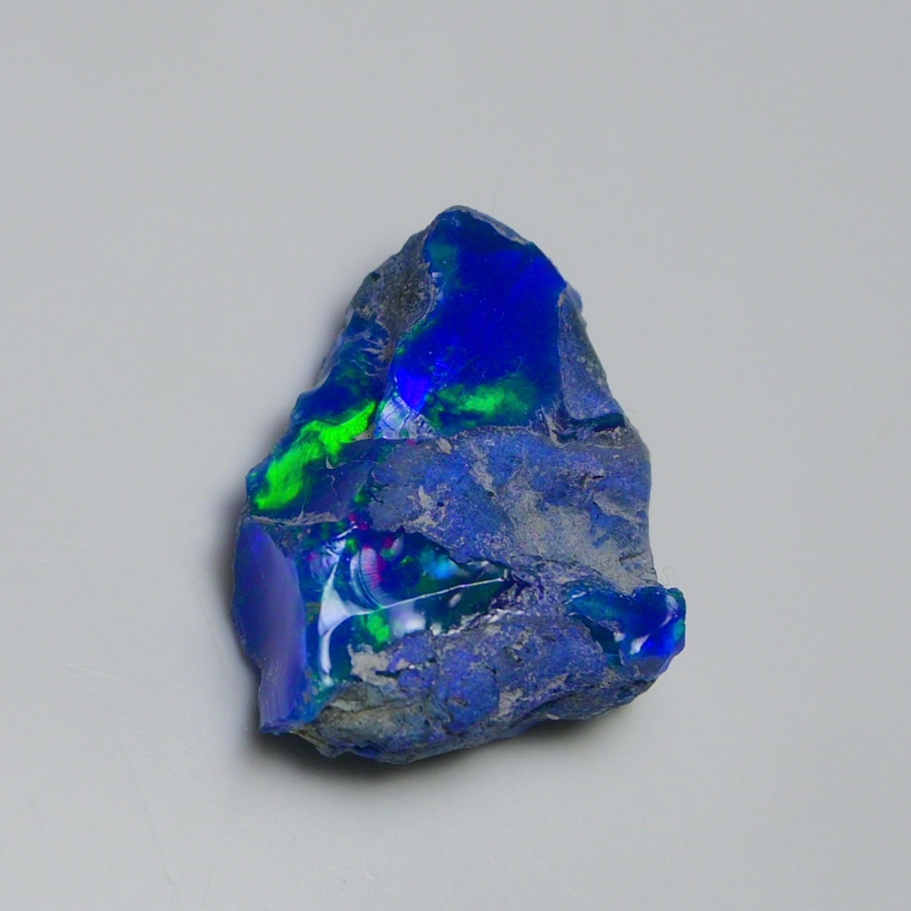 Rare Blue Opal 20.95 Carats | Natural Blue Ethiopian Opal Rough - Ready for Cutting & Jewelry!