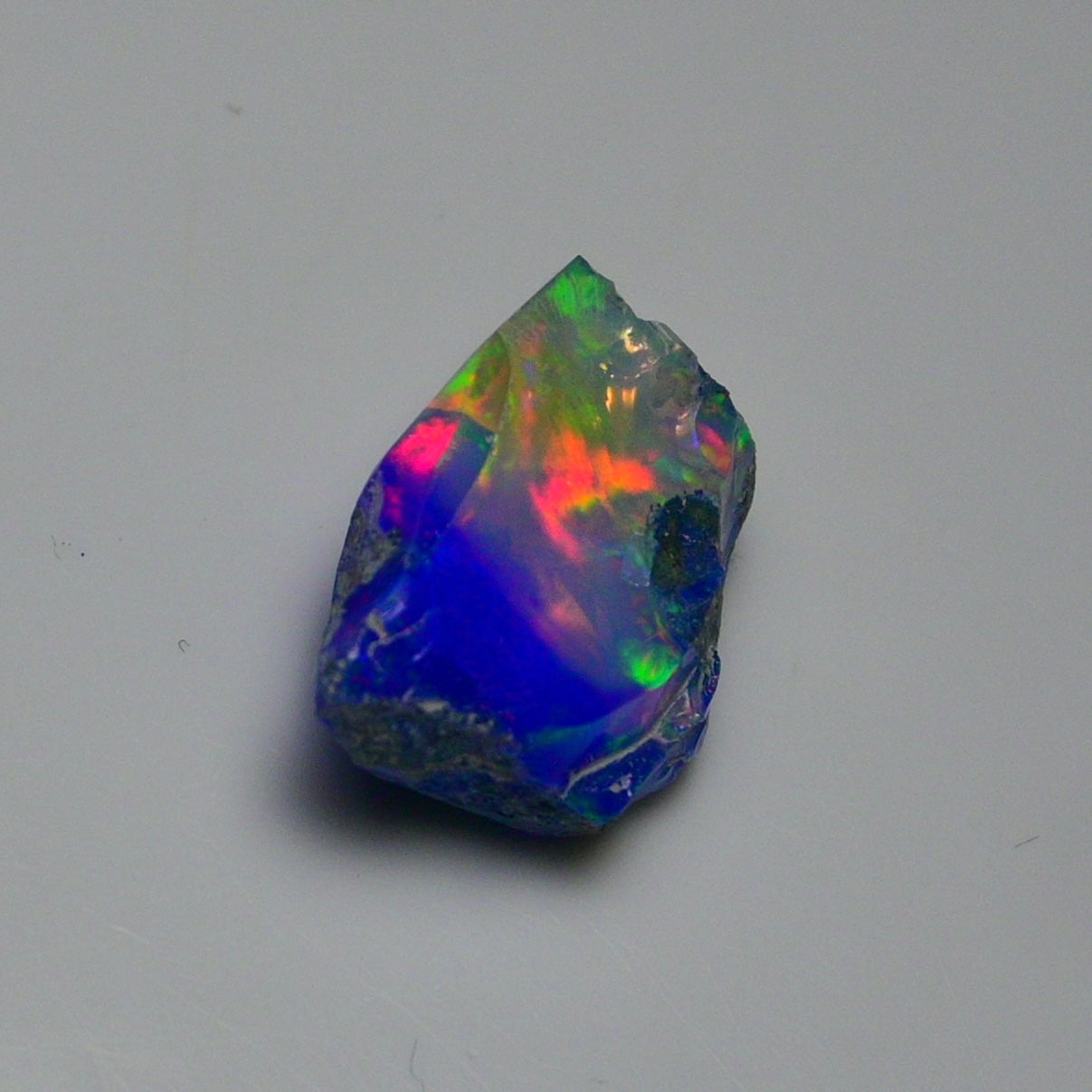 Rare Blue Opal 13.55 Carats | Natural Blue Ethiopian Opal Rough - Ready for Cutting & Jewelry!