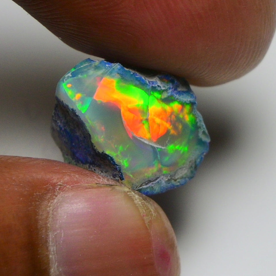 Rare Green Opal 11.50 Carats | Natural Green Ethiopian Opal Rough - Ready for Cutting & Jewelry!