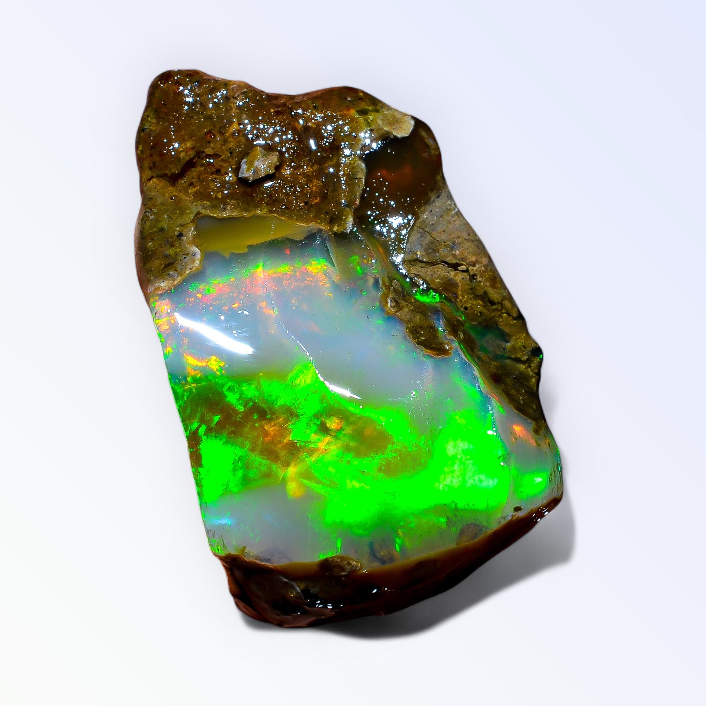 Classic Large Opal Rough 36.00 Carat Natural Ethiopian Opal Raw 26x20 MM