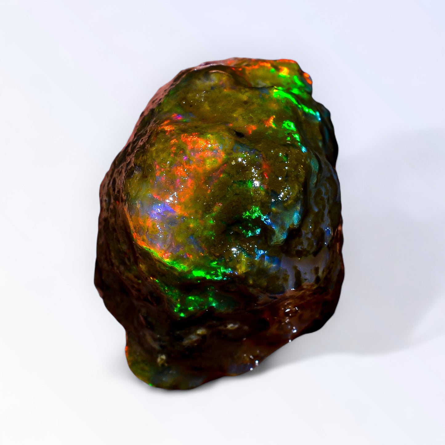 Classic Large Opal Rough 52.50 Carat Natural Ethiopian Opal Raw 24x23 MM