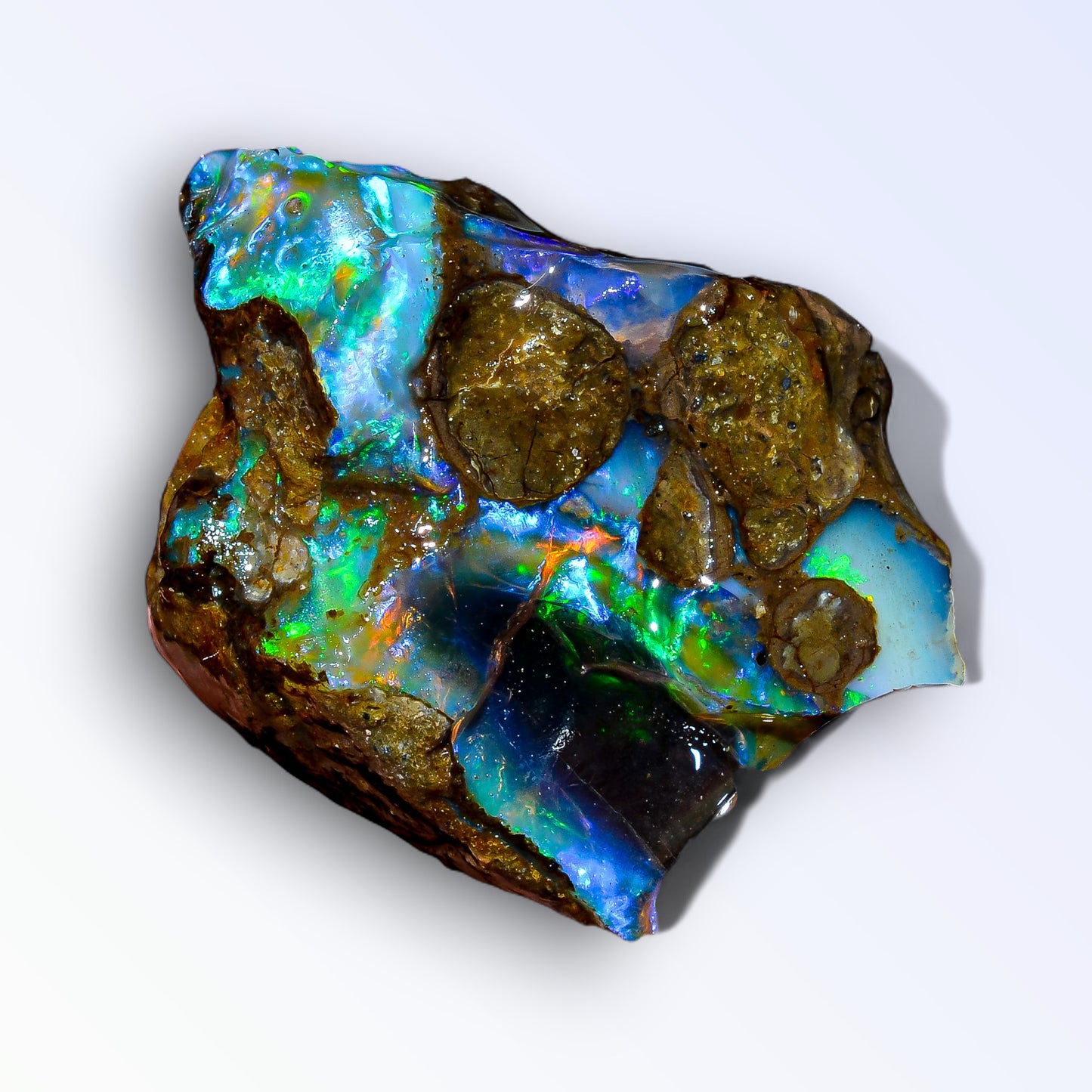 Classic Large Opal Rough 55.50 Carat Natural Ethiopian Opal Raw 38x27 MM