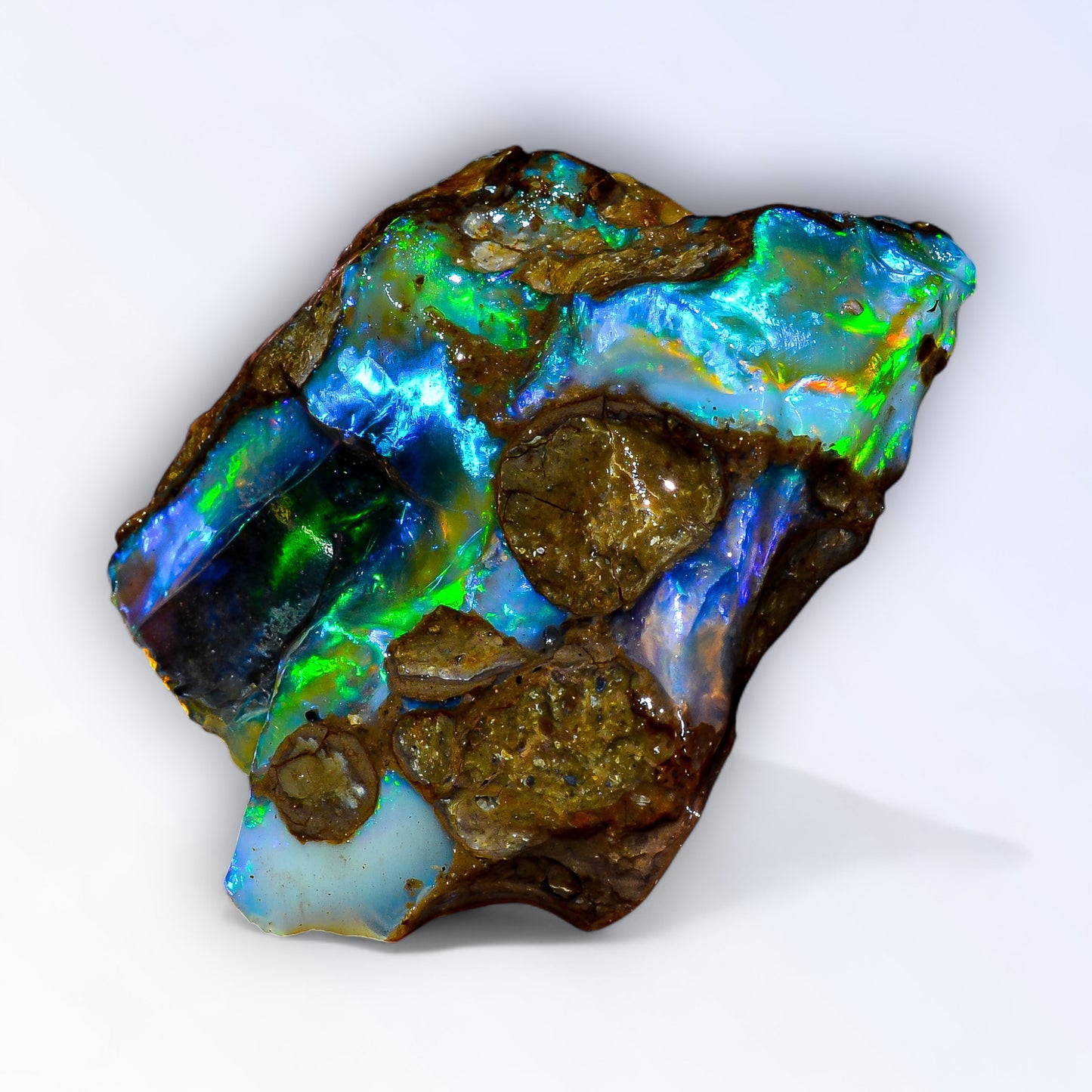 Classic Large Opal Rough 55.50 Carat Natural Ethiopian Opal Raw 38x27 MM