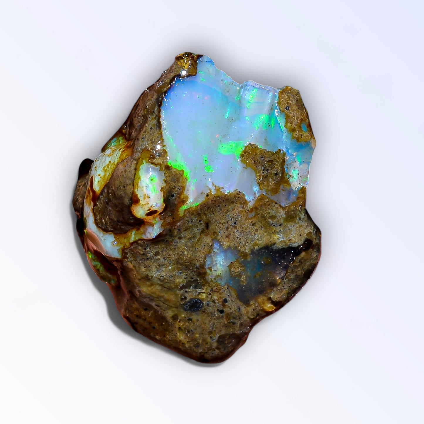 Fabulous Large Opal Rough 27.50 Carat Natural Ethiopian Opal Raw 25x22 MM
