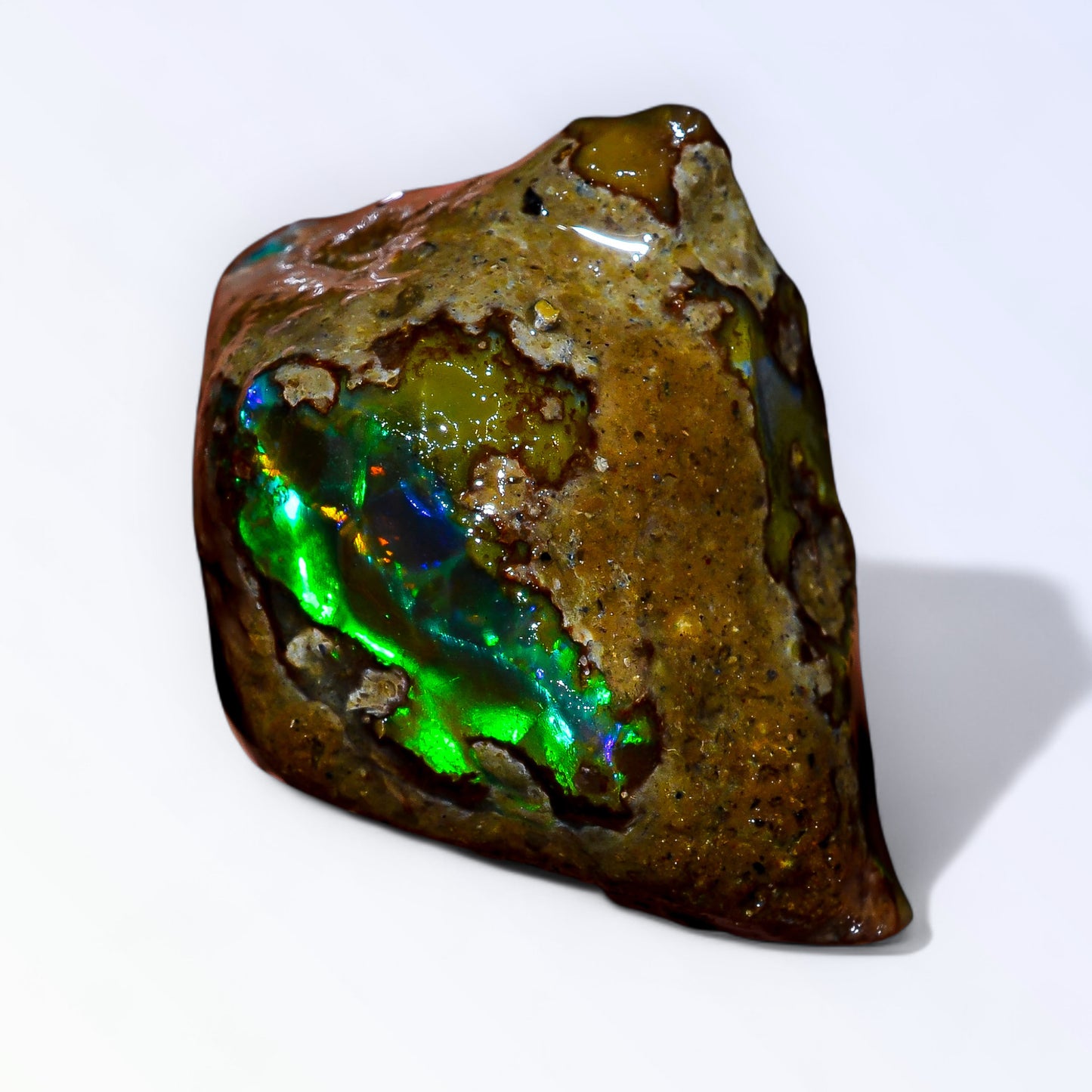 Excellent Opal Rough 49.00 Carat Natural Ethiopian Opal Raw 28x21 MM