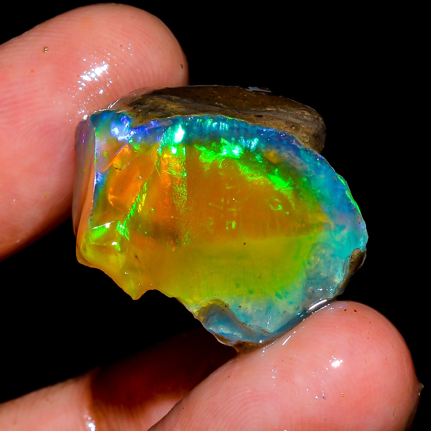 Opal Rough Specimen 27.5 Carat (5.5g) | 100% Natural Ethiopian Opal Raw