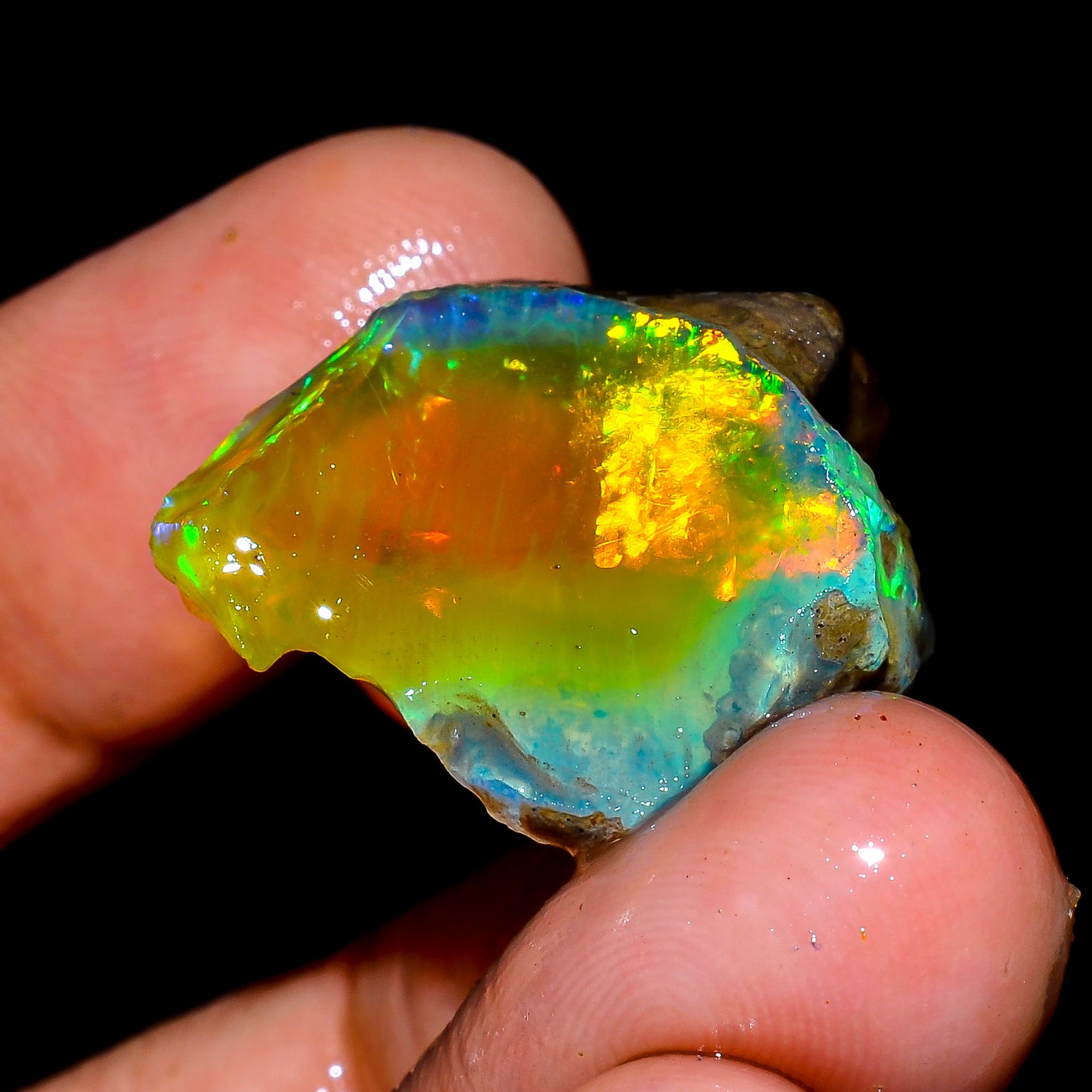 Opal Rough Specimen 27.5 Carat (5.5g) | 100% Natural Ethiopian Opal Raw