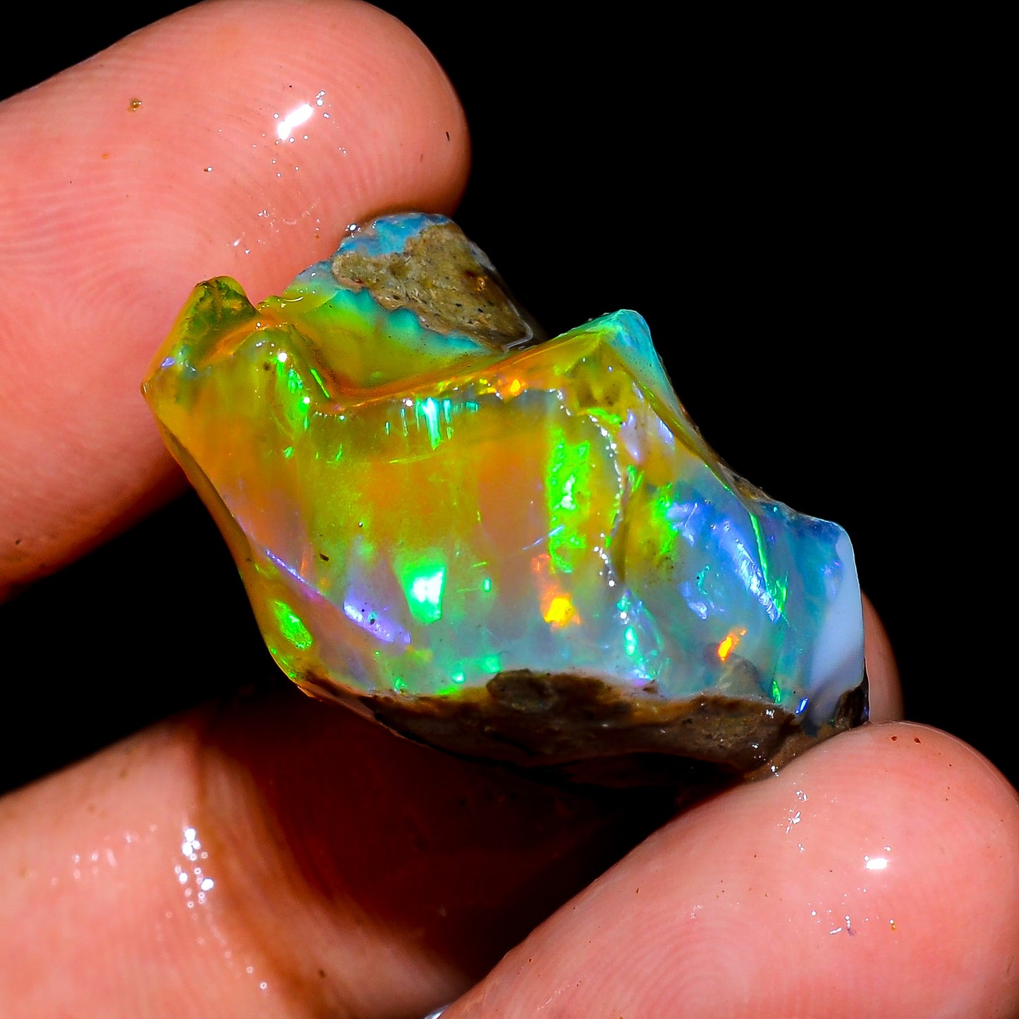 Opal Rough Specimen 27.5 Carat (5.5g) | 100% Natural Ethiopian Opal Raw