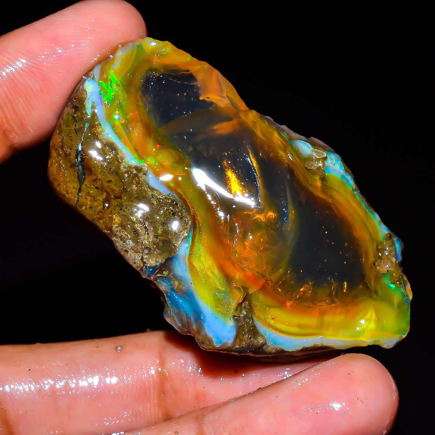 Opal Rough Specimen 107.00 Carat (10.2g) | 100% Natural Ethiopian Opal Raw
