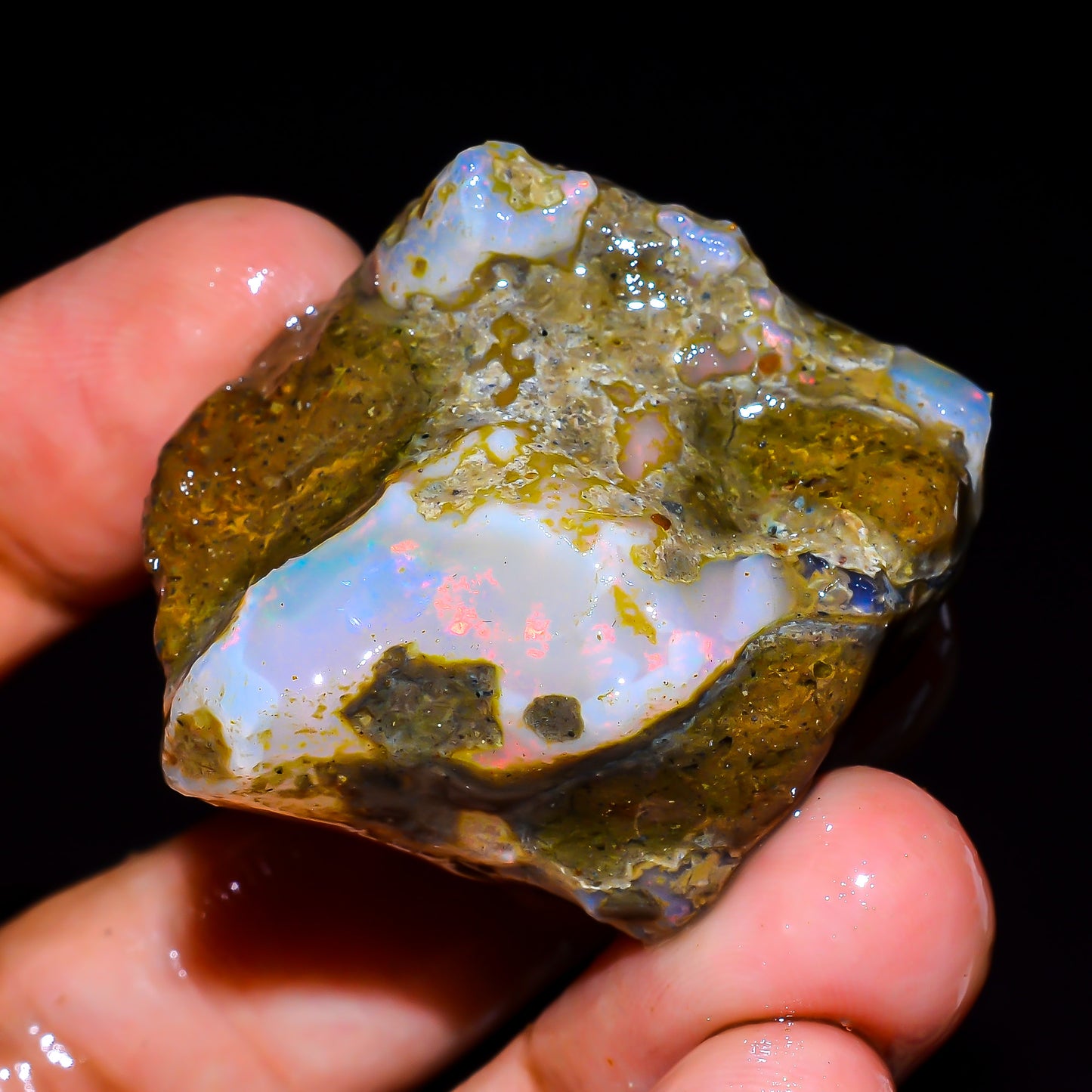 Opal Rough Specimen 102.5 Carat (20.5g) | 100% Natural Ethiopian Opal Raw