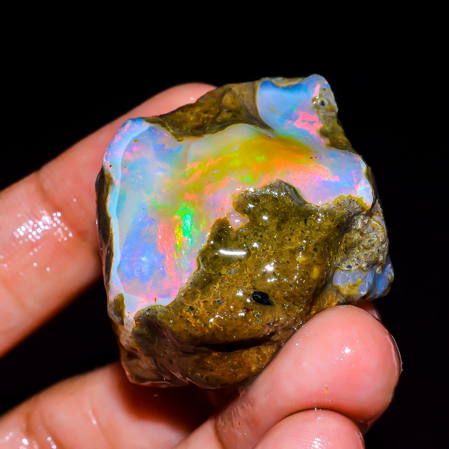 Opal Rough Specimen 102.5 Carat (20.5g) | 100% Natural Ethiopian Opal Raw
