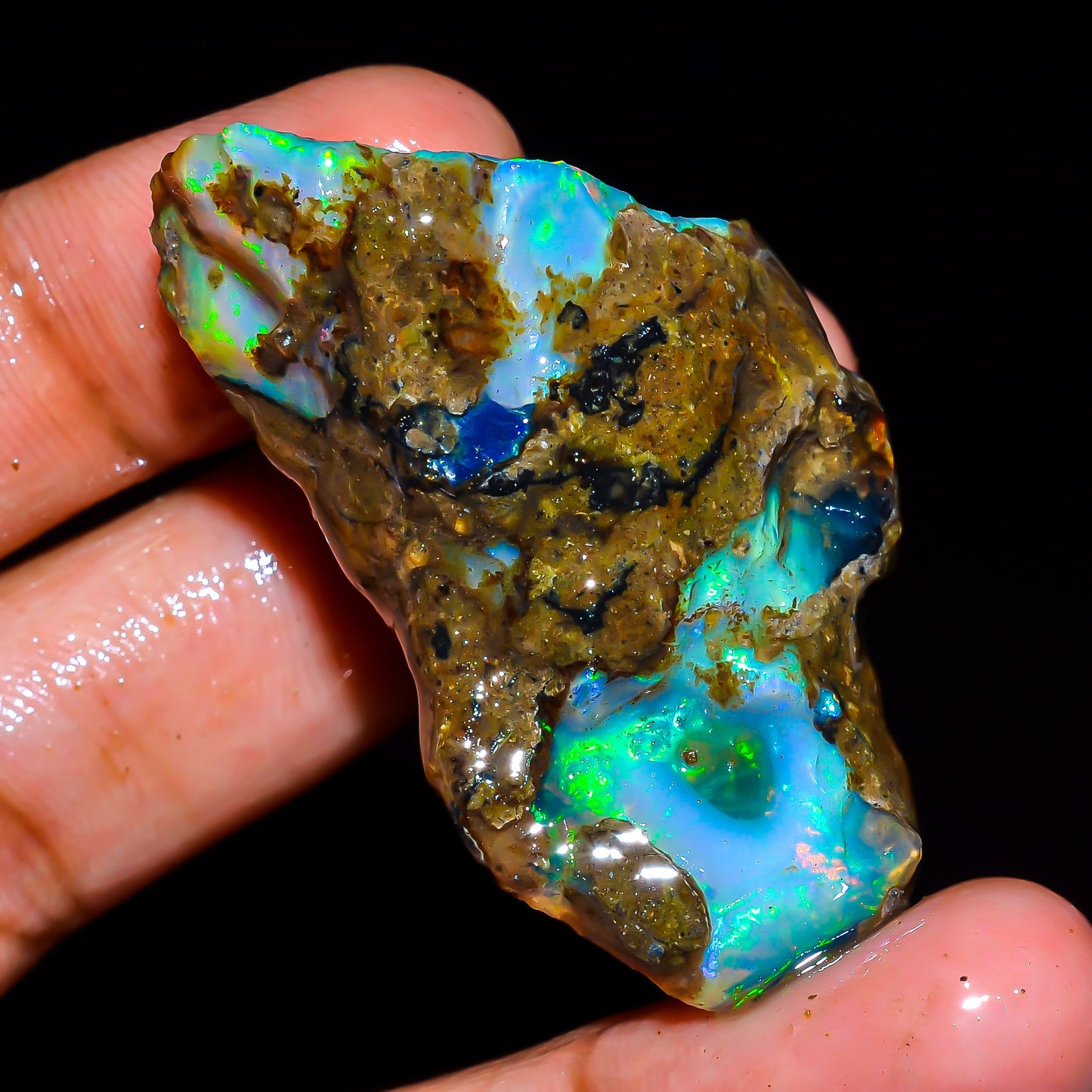 Opal Rough Specimen 77.00 Carat (15.4g) | 100% Natural Ethiopian Opal Raw
