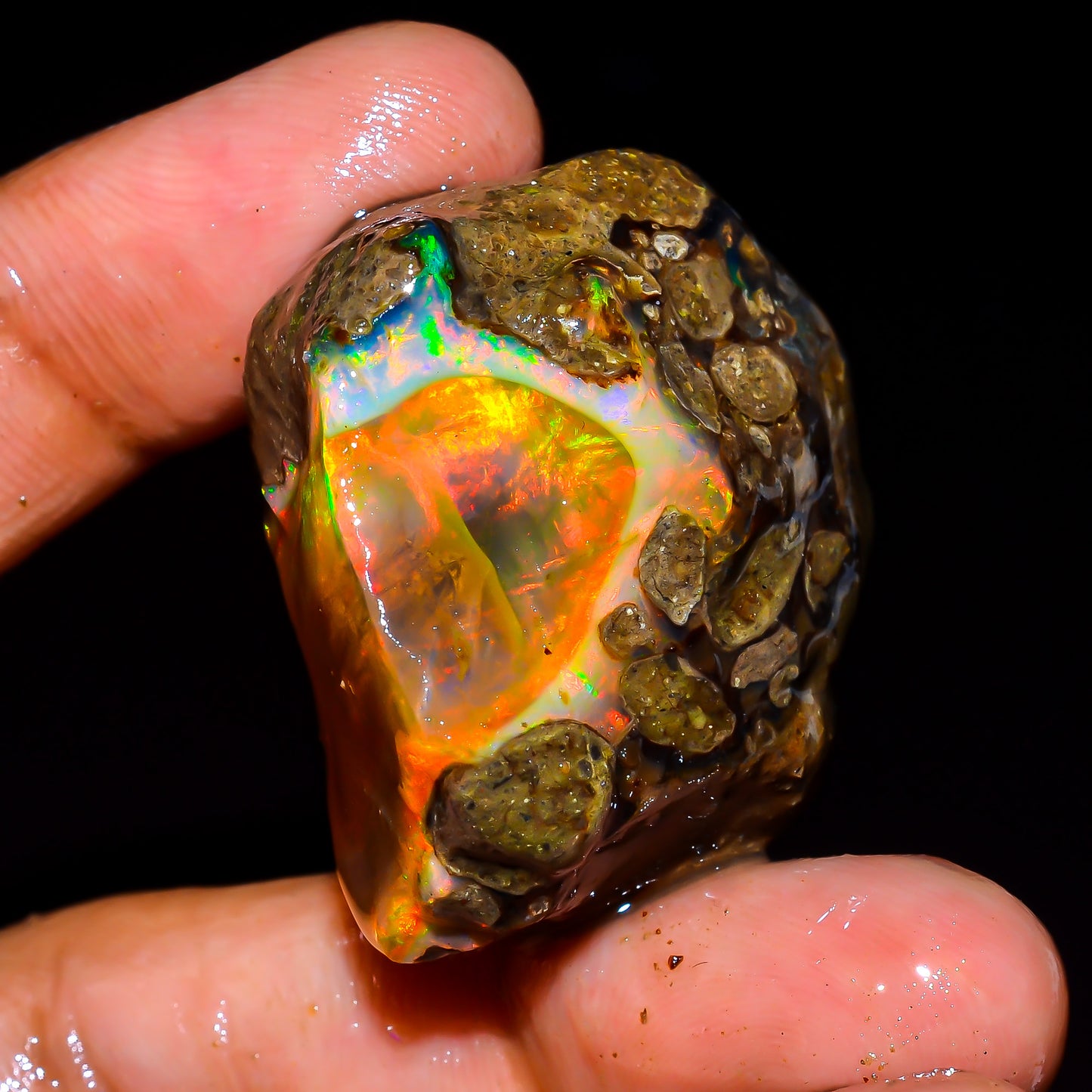 Opal Rough Specimen 85.00 Carat (17g) | 100% Natural Ethiopian Opal Raw