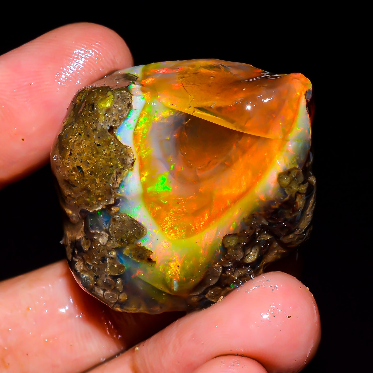 Opal Rough Specimen 85.00 Carat (17g) | 100% Natural Ethiopian Opal Raw