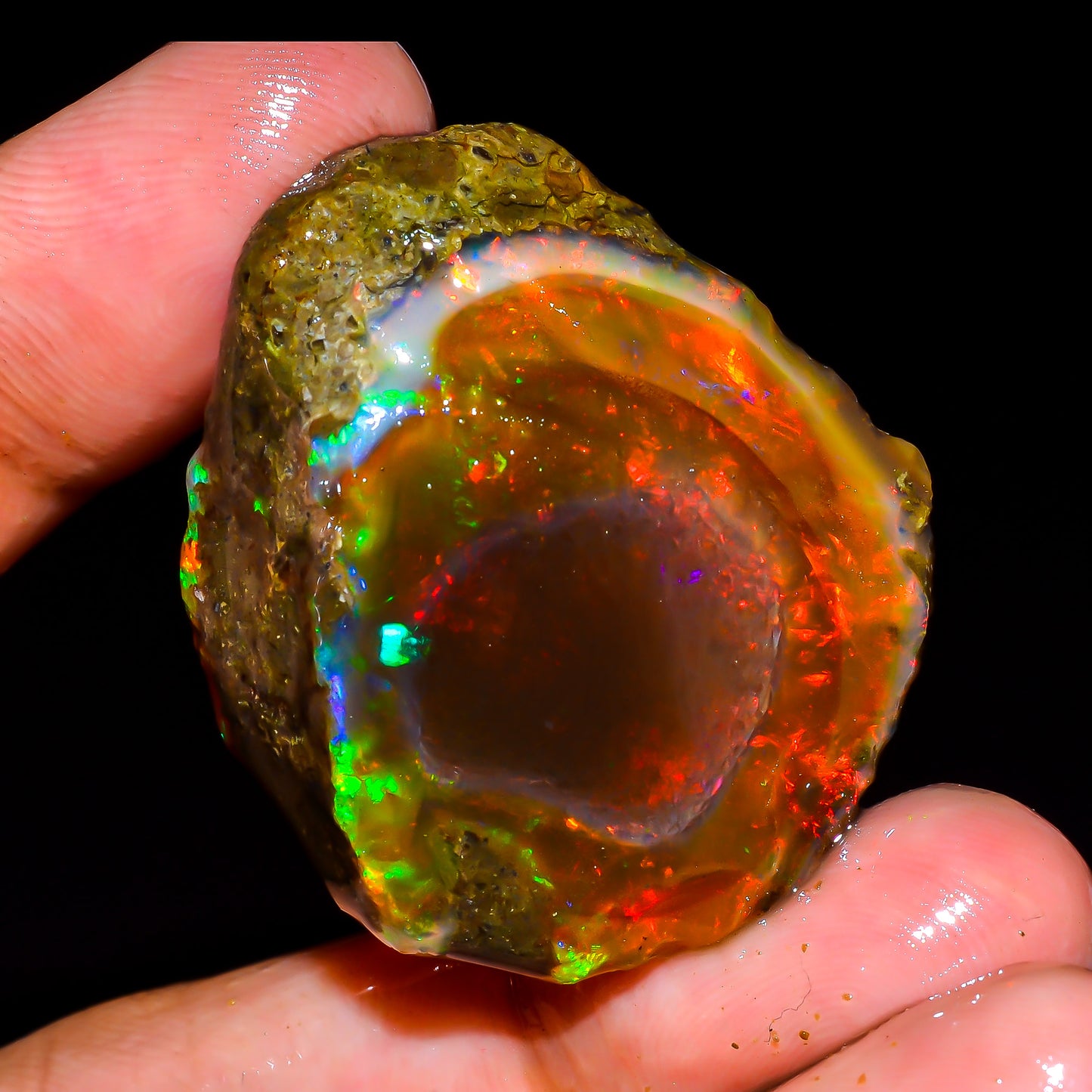 Opal Rough Specimen 31.5 Carat (6.3g) | 100% Natural Ethiopian Opal Raw