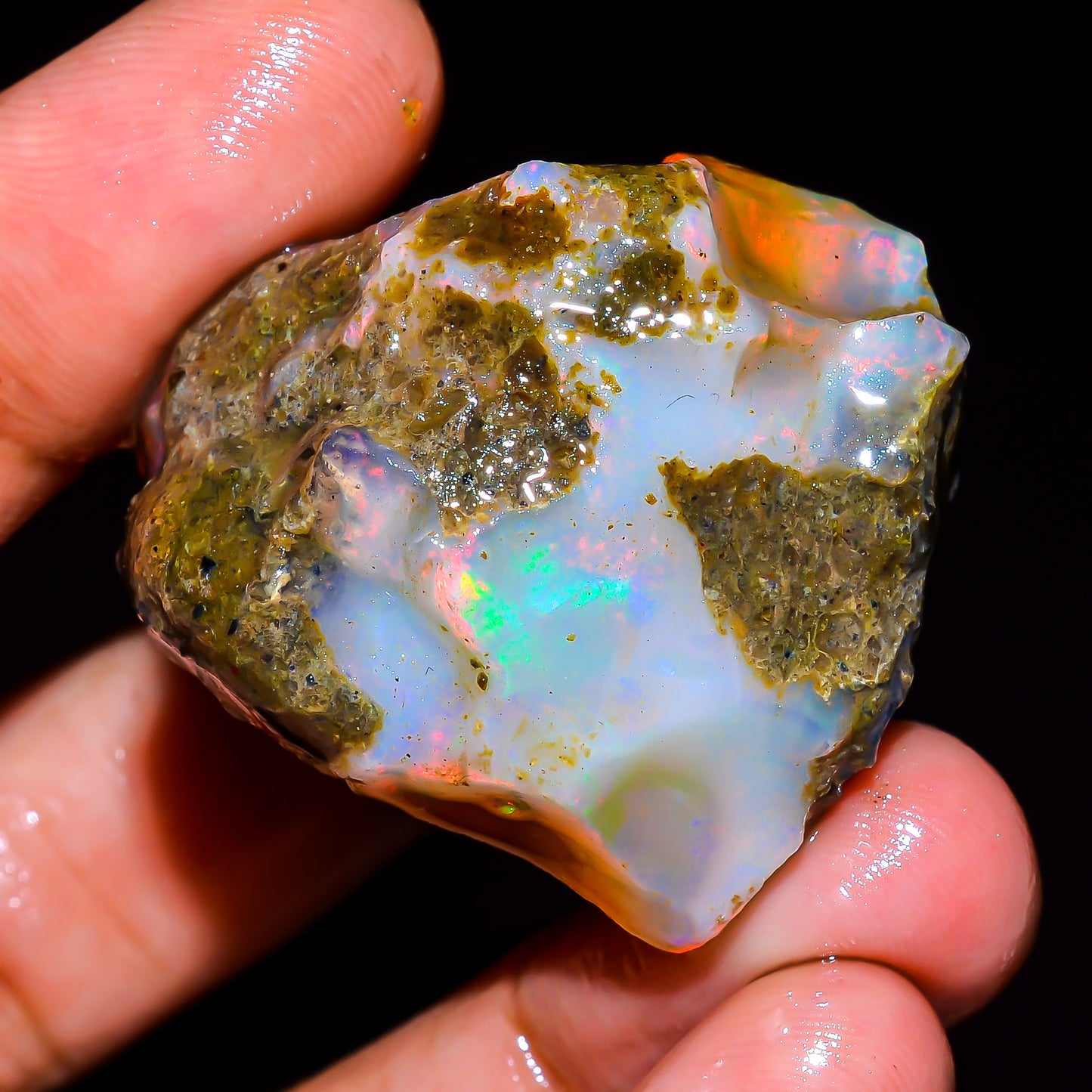 Opal Rough Specimen 107.5 Carat (21.5g) | 100% Natural Ethiopian Opal Raw