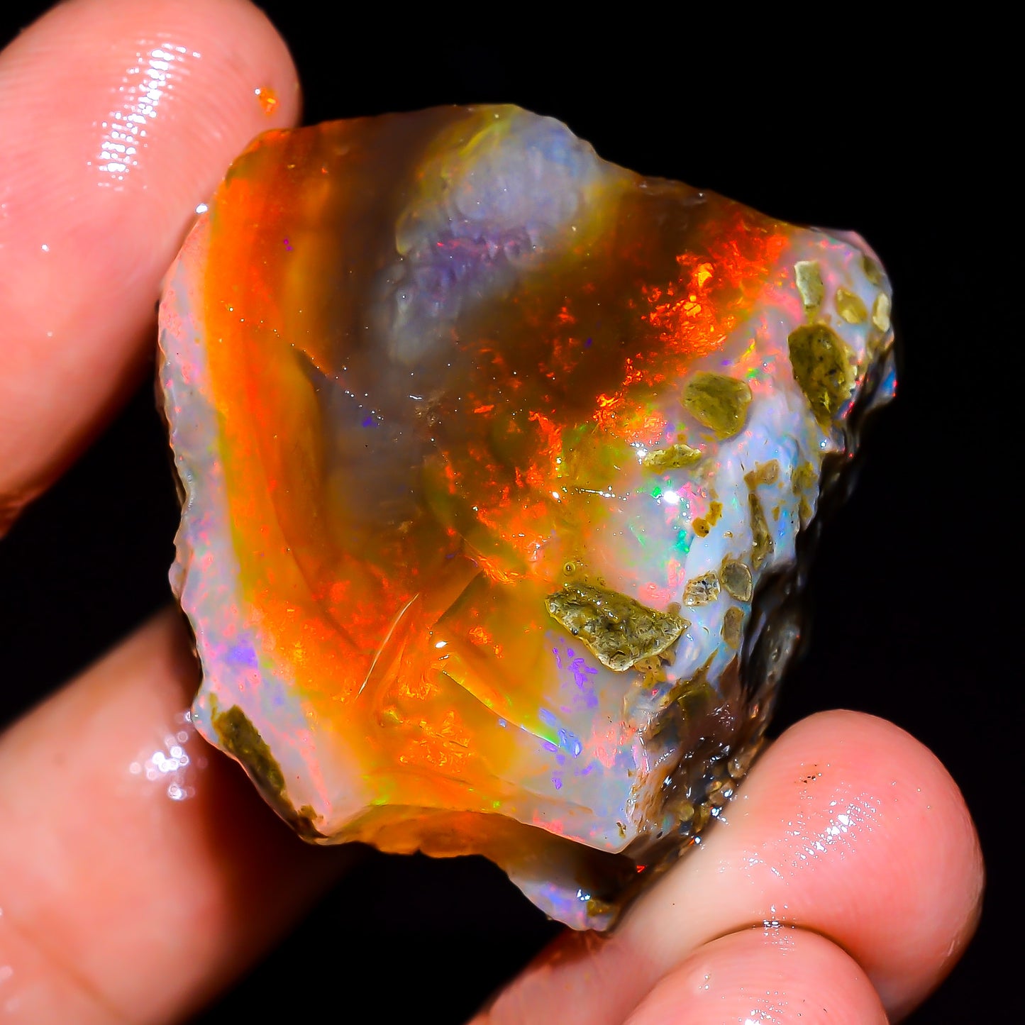 Opal Rough Specimen 107.5 Carat (21.5g) | 100% Natural Ethiopian Opal Raw