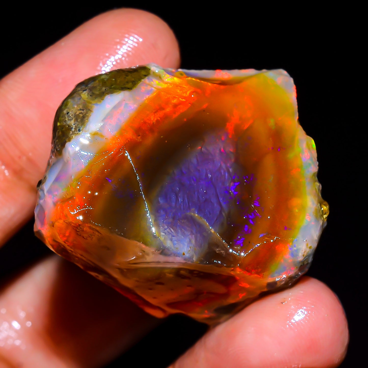 Opal Rough Specimen 107.5 Carat (21.5g) | 100% Natural Ethiopian Opal Raw