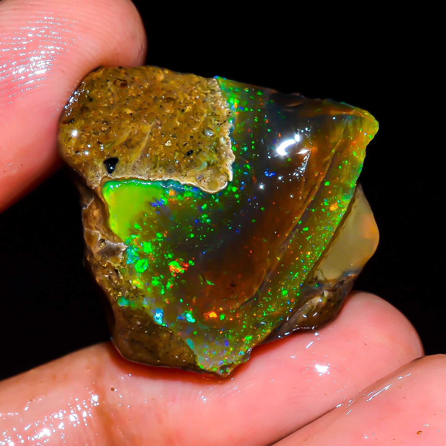 Opal Rough Specimen 16.5 Carat (3.3g) | 100% Natural Ethiopian Opal Raw