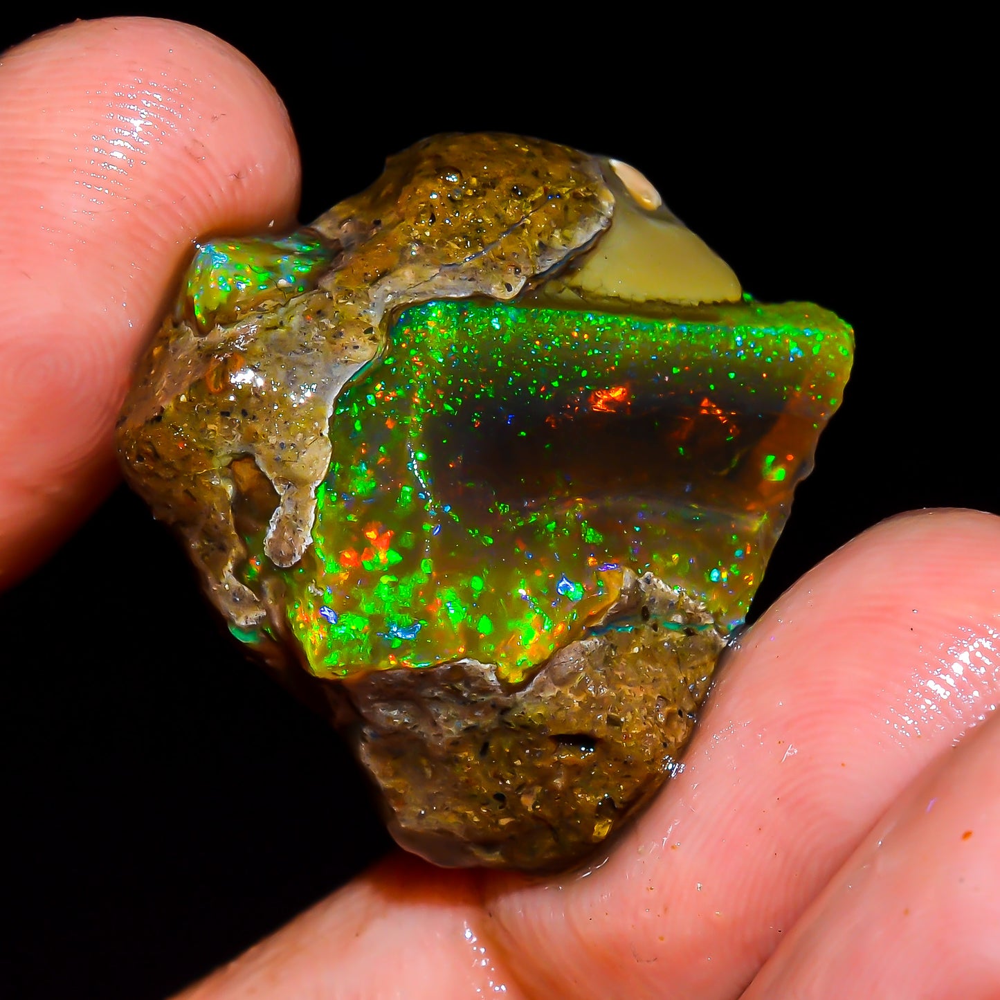 Opal Rough Specimen 16.5 Carat (3.3g) | 100% Natural Ethiopian Opal Raw