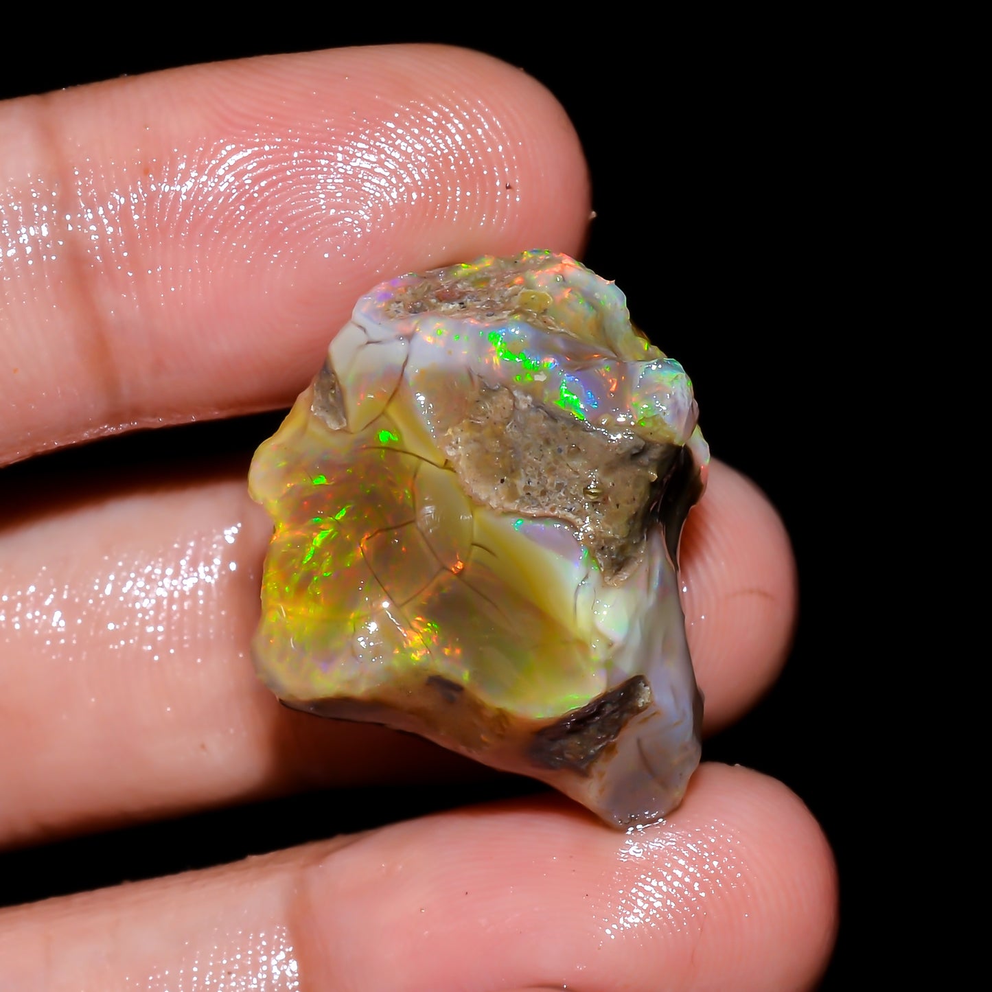 Opal Rough Specimen 29.00 Carat (5.8g) | 100% Natural Ethiopian Opal Raw