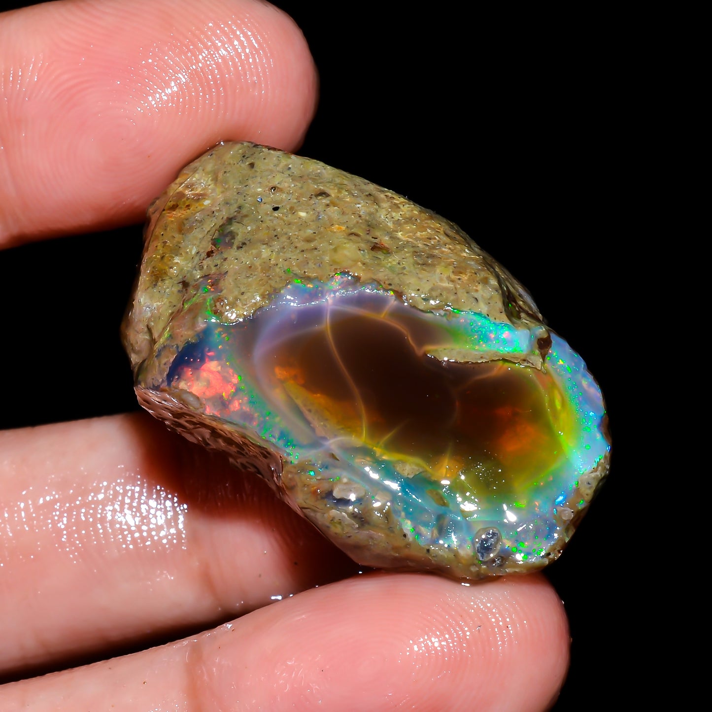 Opal Rough Specimen 54.5 Carat (10.9g) | 100% Natural Ethiopian Opal Raw