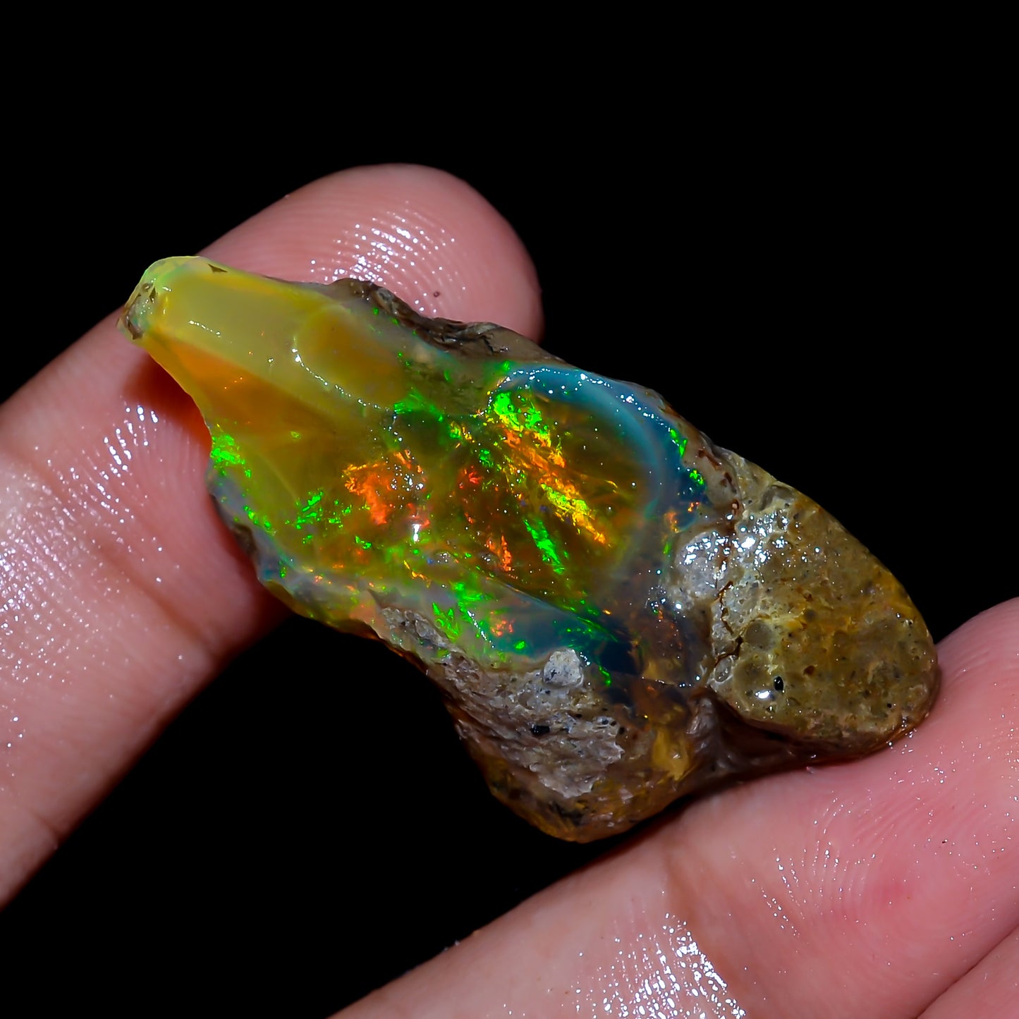 Opal Rough Specimen 26.00 Carat (5.2g) | 100% Natural Ethiopian Opal Raw