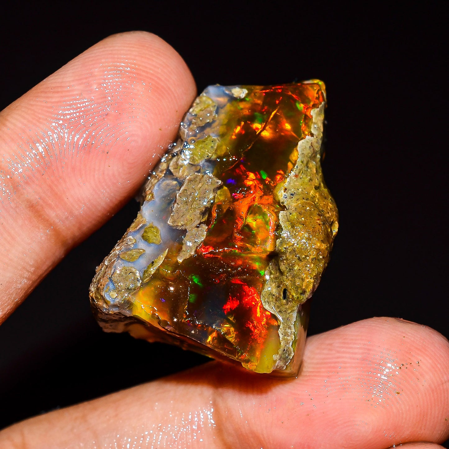 Opal Rough Specimen 42.00 Carat (8.4g) | 100% Natural Ethiopian Opal Raw