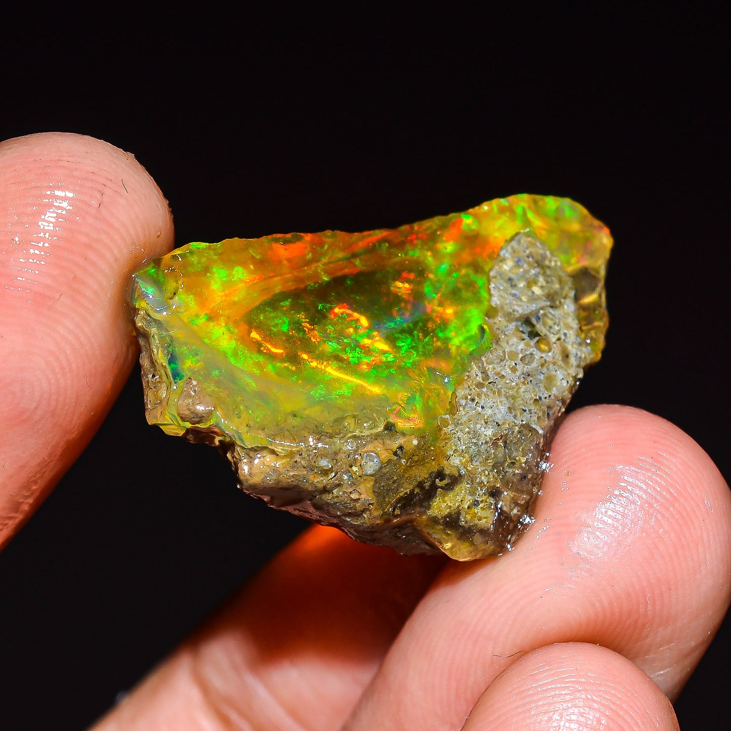 Opal Rough Specimen 19.5 Carat (3.9g) | 100% Natural Ethiopian Opal Raw