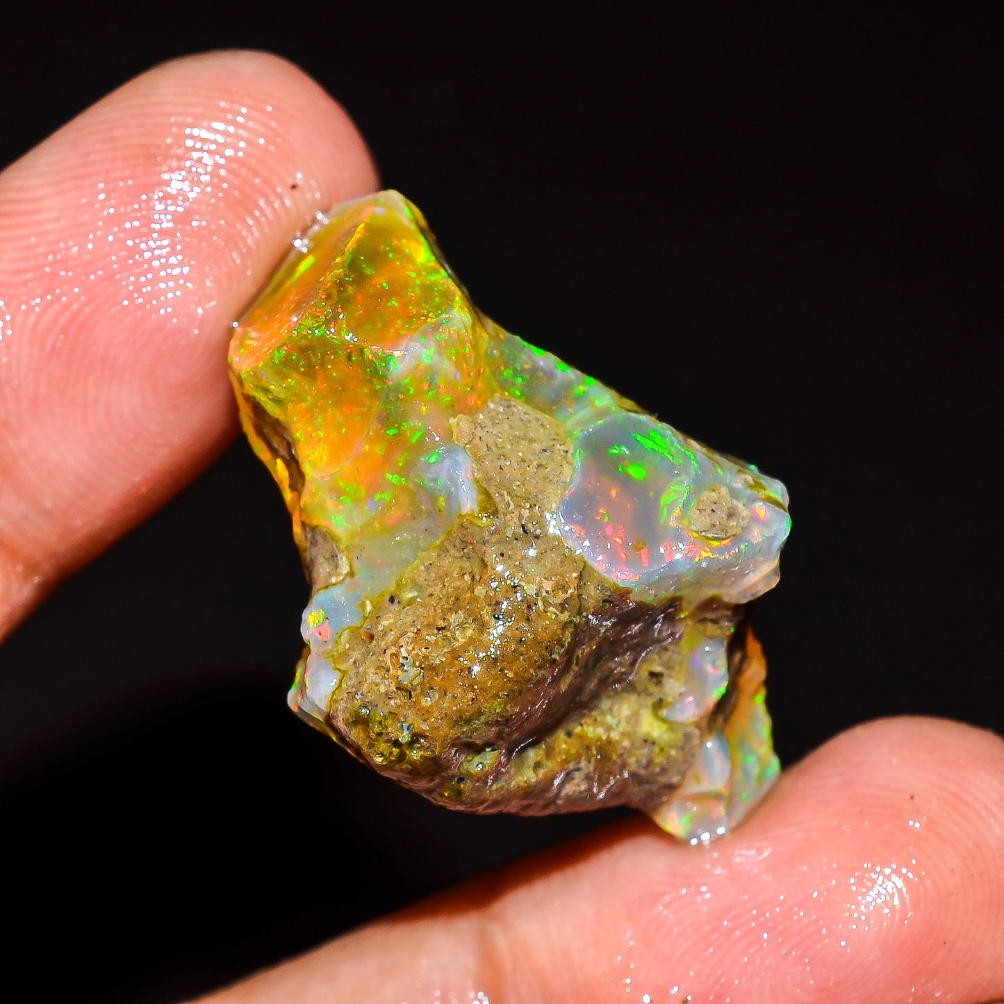 Opal Rough Specimen 28.5 Carat (5.7g) | 100% Natural Ethiopian Opal Raw