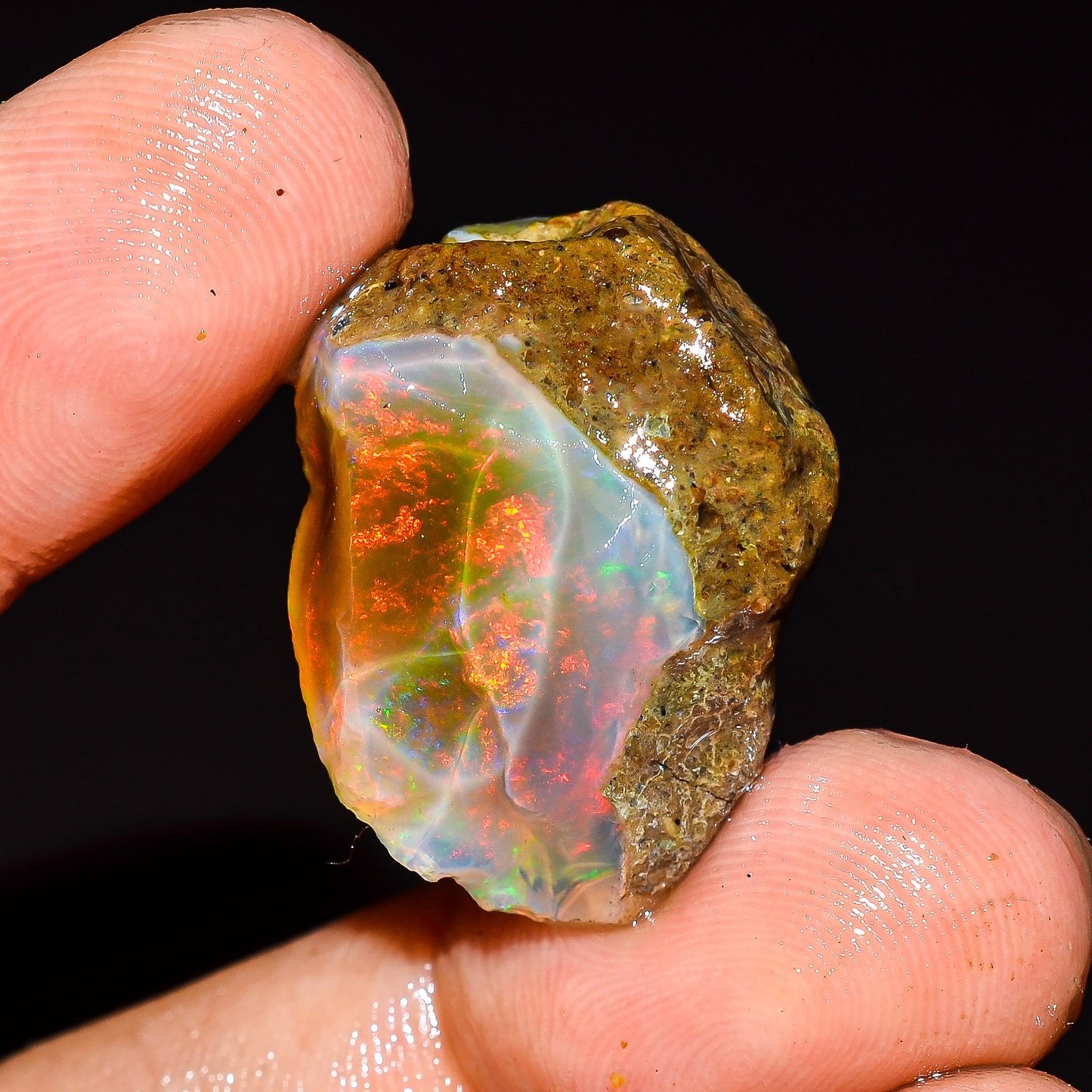 Opal Rough Specimen 27.00 Carat (5.4g) | 100% Natural Ethiopian Opal Raw