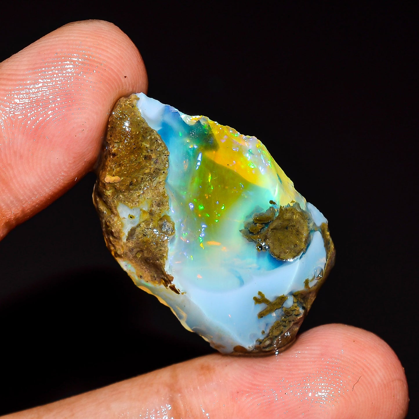 Opal Rough Specimen 18.5 Carat (3.7g) | 100% Natural Ethiopian Opal Raw