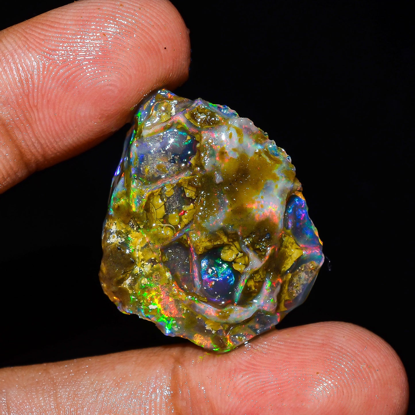 Opal Rough Specimen 23.5 Carat (4.7g) | 100% Natural Ethiopian Opal Raw