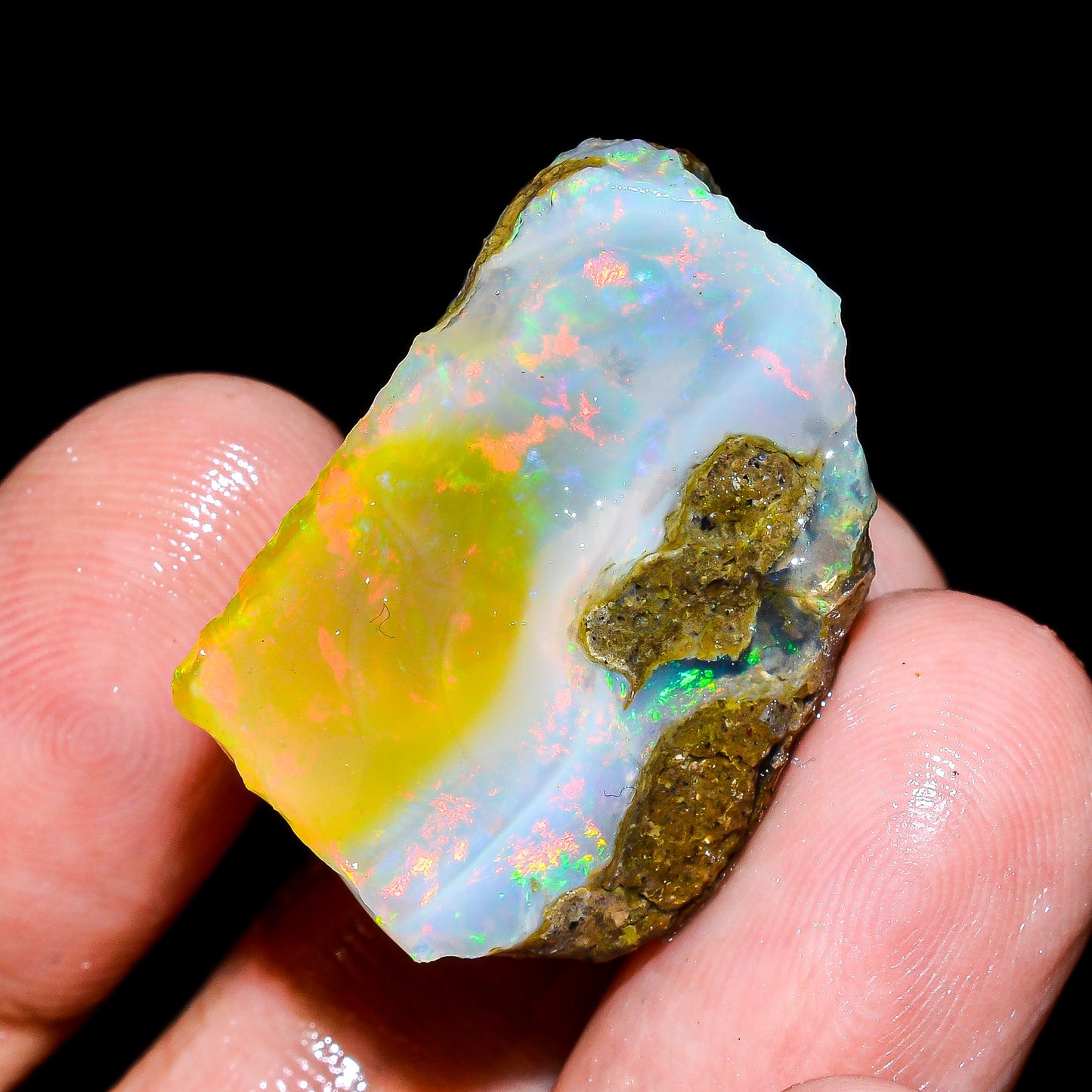 Opal Rough Specimen 23.5 Carat (4.7g) | 100% Natural Ethiopian Opal Raw