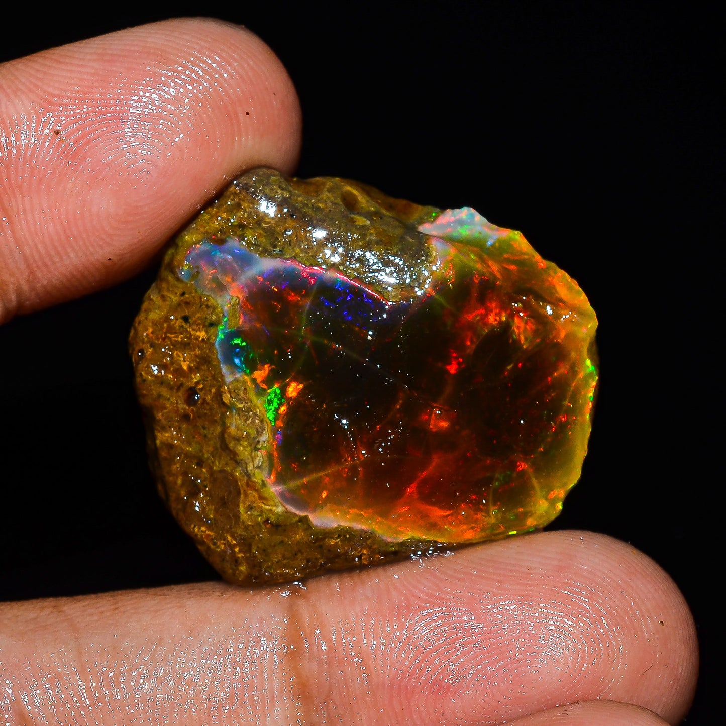 Opal Rough Specimen 31.50 Carat (6.3) | 100% Natural Ethiopian Opal Raw