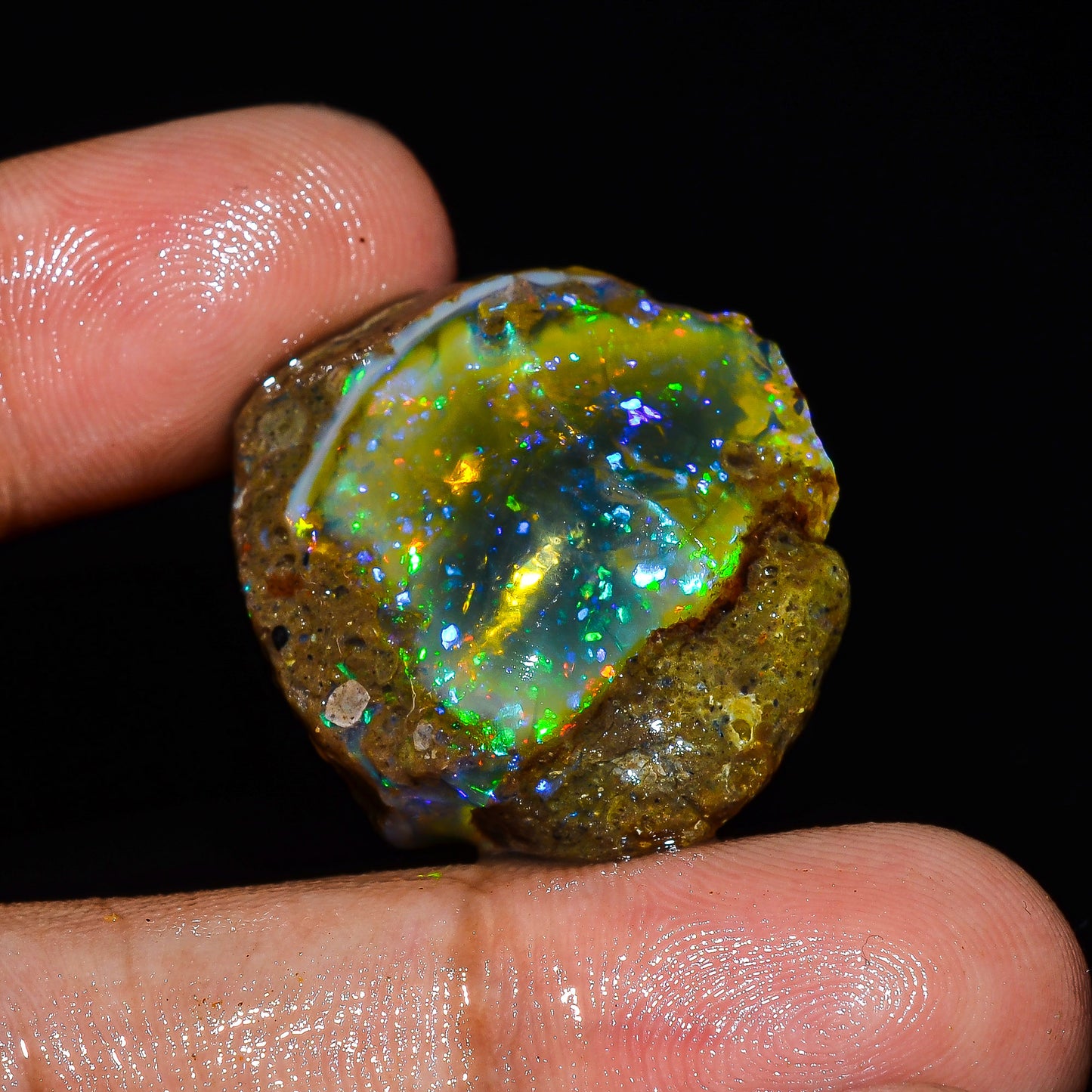 Opal Rough Specimen 25.5 Carats (5.1g) | 100% Natural Ethiopian Opal Raw