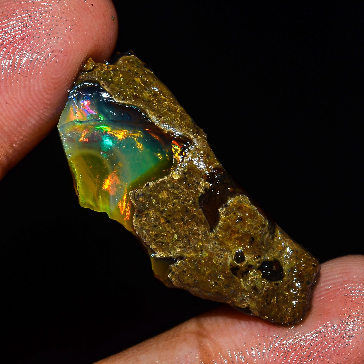 Opal Rough Specimen 18.00 Carats (3.6) | 100% Natural Ethiopian Opal Raw