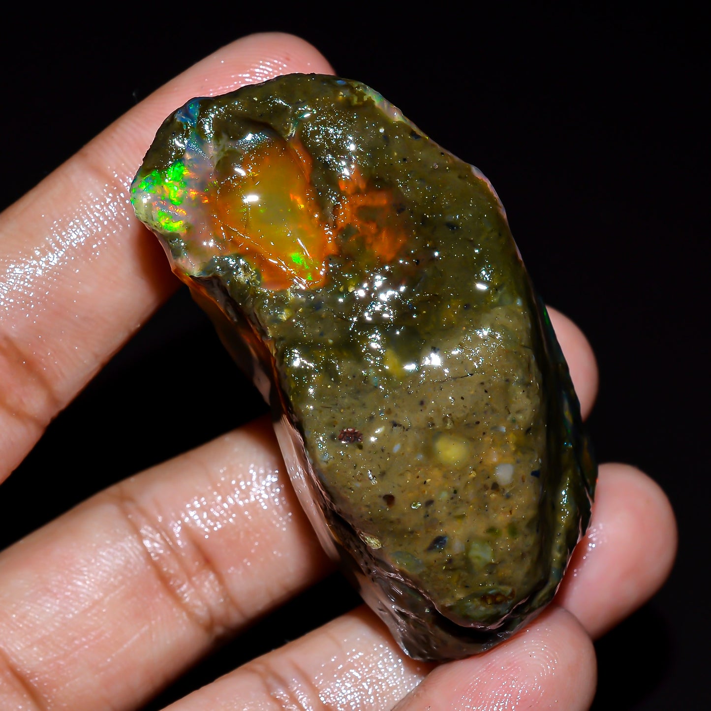 Opal Rough Specimen 155.00 Carats (31g) | 100% Natural Ethiopian Opal Raw