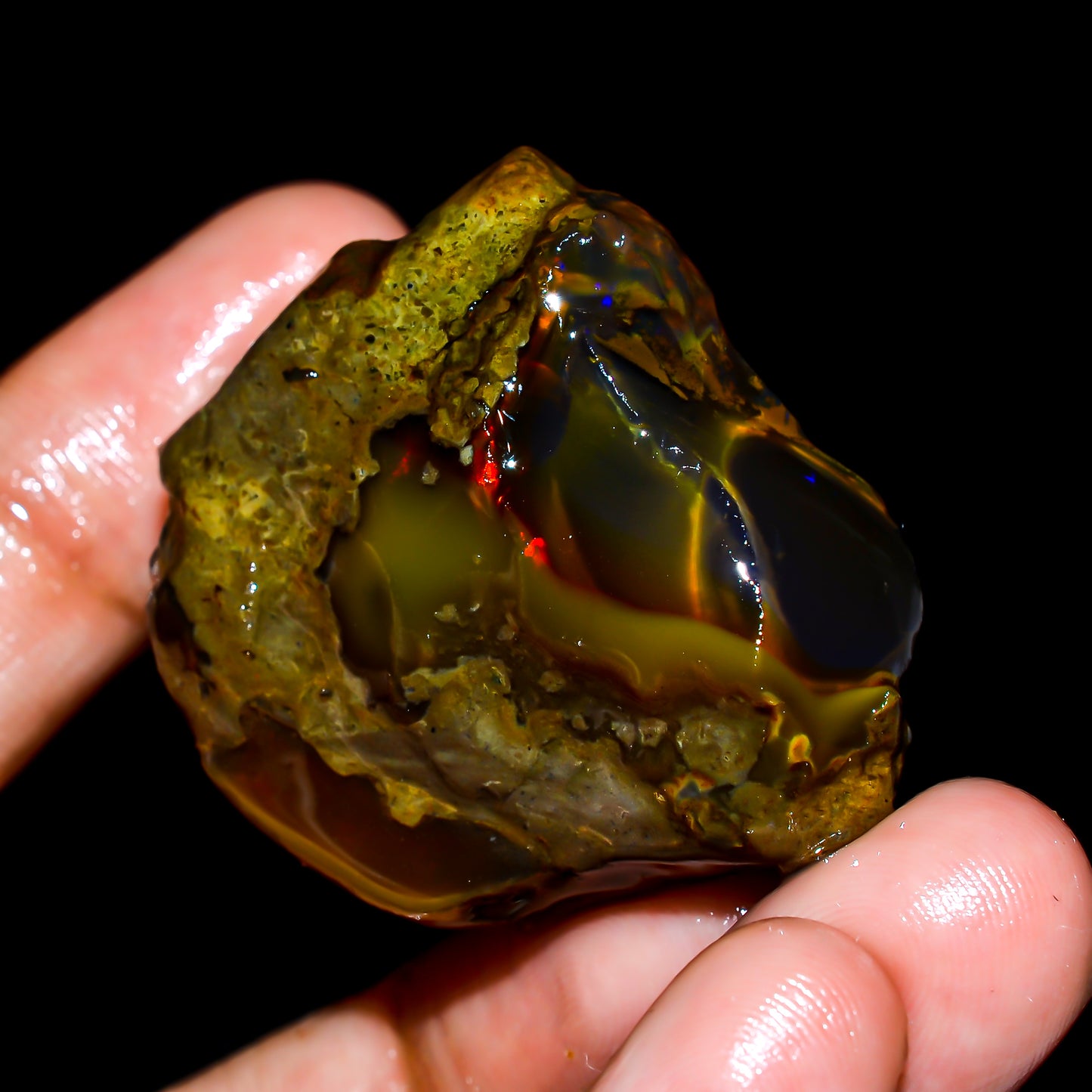 Opal Rough Specimen 100.5 Carats (20.1g) | 100% Natural Ethiopian Opal Raw