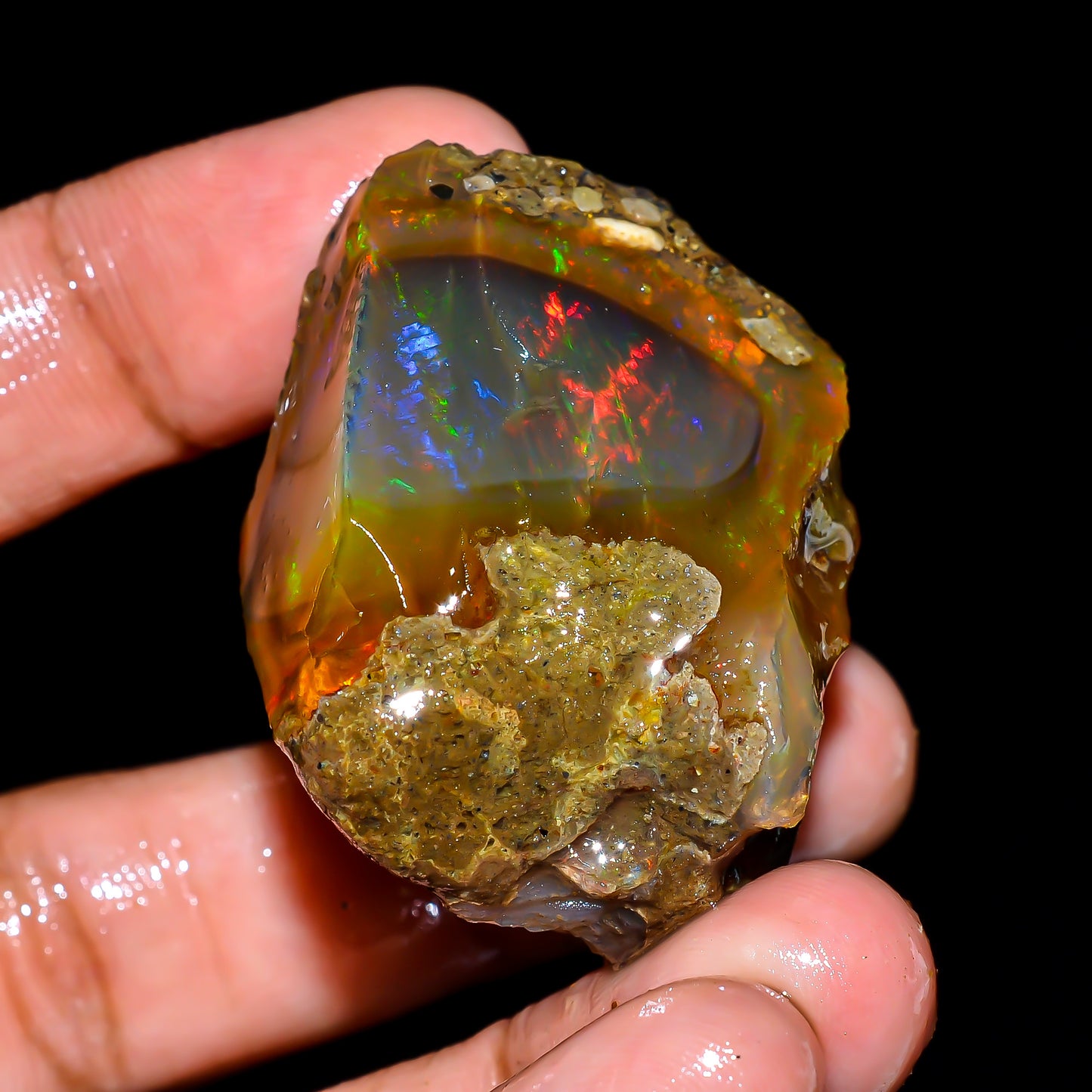 Opal Rough Specimen 110.5 Carats (22.1g) | 100% Natural Ethiopian Opal Raw
