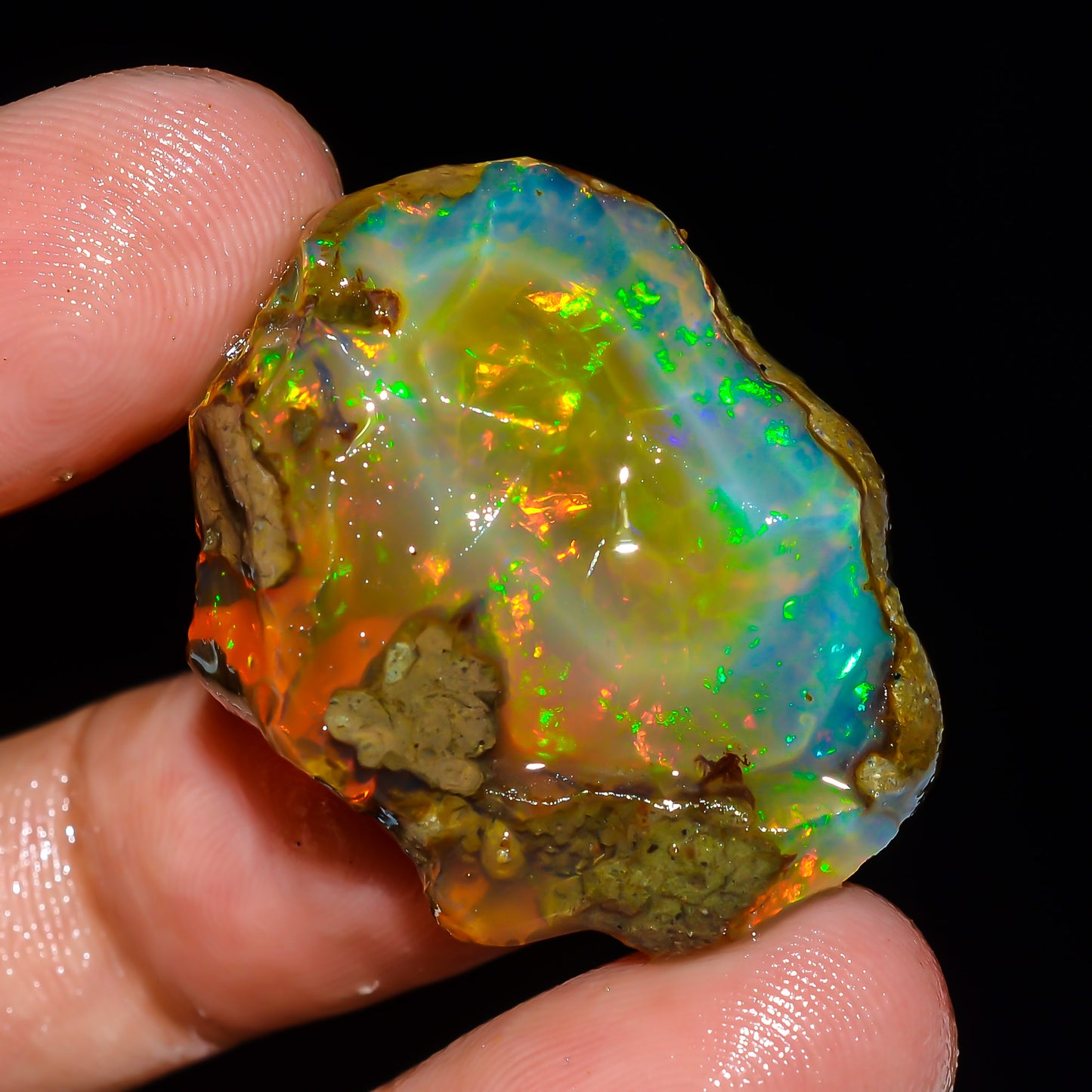 Opal Rough Specimen 40.00 Carat (8g) | 100% Natural Ethiopian Opal Raw