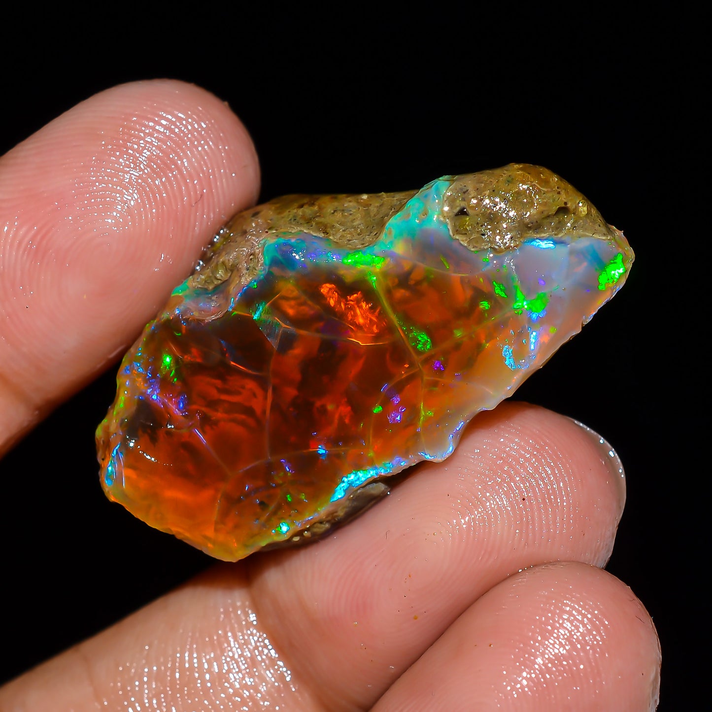 Opal Rough Specimen 39.00 Carat (7.8g) | 100% Natural Ethiopian Opal Raw