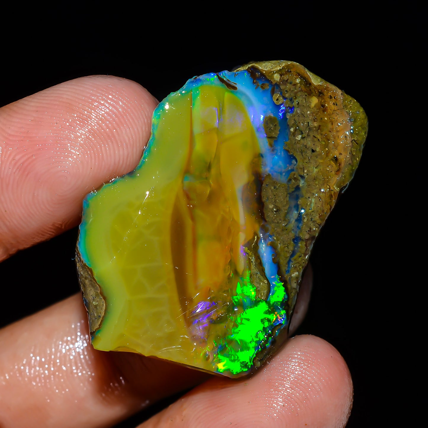 Opal Rough Specimen 46.5 Carat (9.3g) | 100% Natural Ethiopian Opal Raw