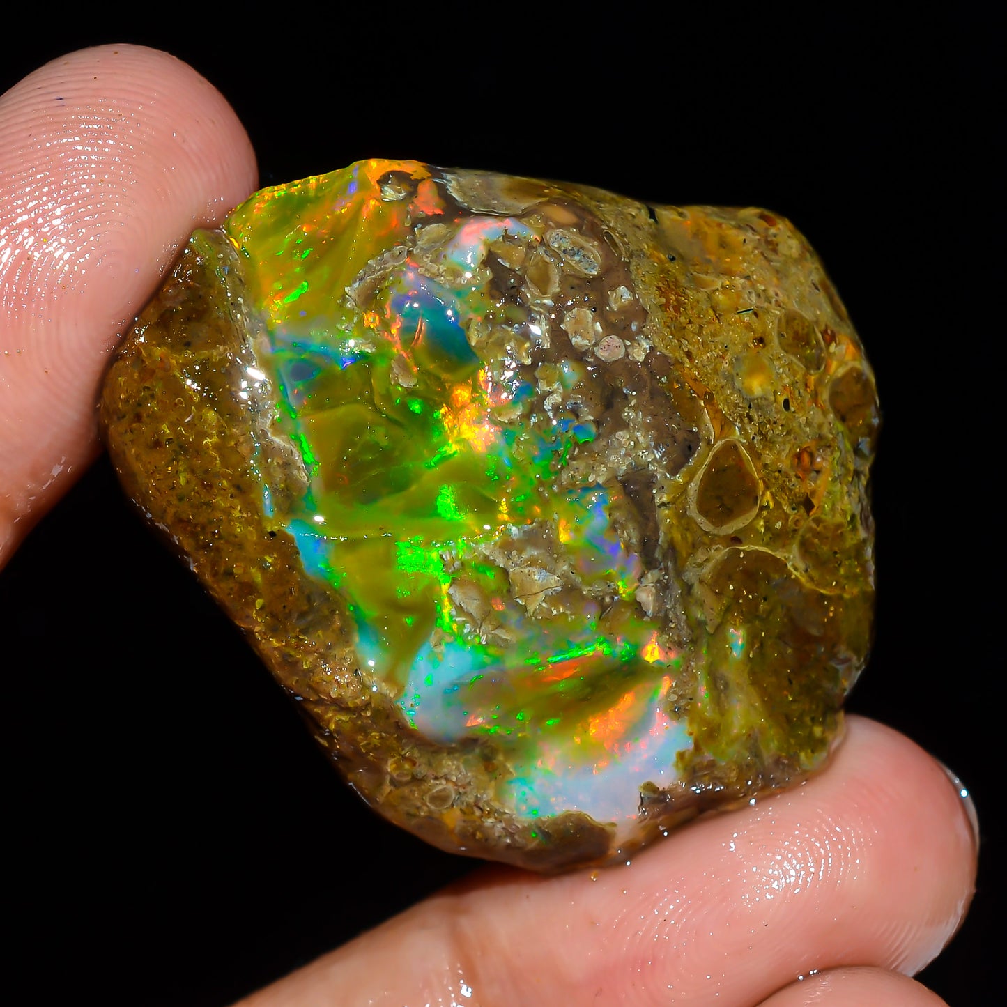 Opal Rough Specimen 75.00 Carat (15g) | 100% Natural Ethiopian Opal Raw