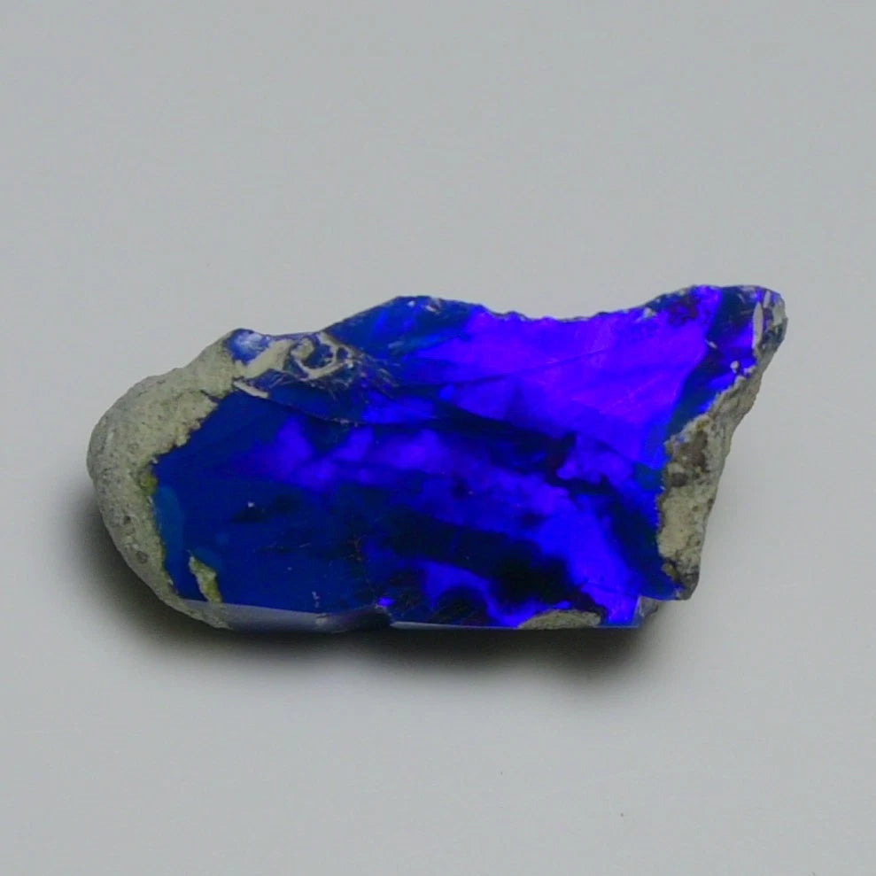 Smooth Black Opal Rough 11 Cts, Natural Ethiopian Welo Opal Raw, Jewelry Grade