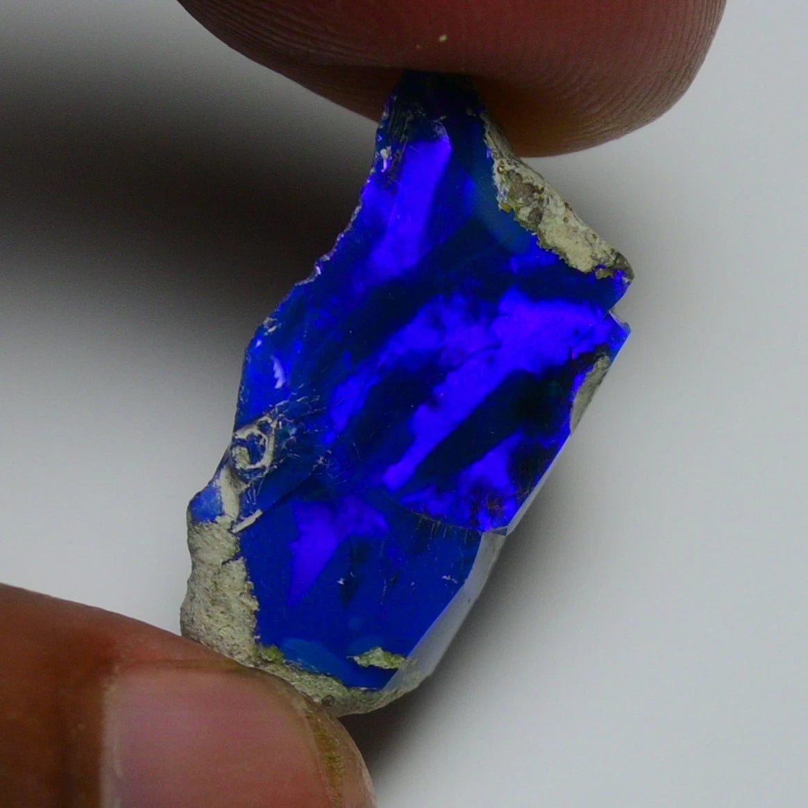 Smooth Black Opal Rough 11 Cts, Natural Ethiopian Welo Opal Raw, Jewelry Grade