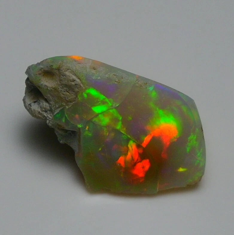 Natural White Opal Rough 10.65 CTS, Ethiopian Welo Opal Raw Gemstone For Jewelry
