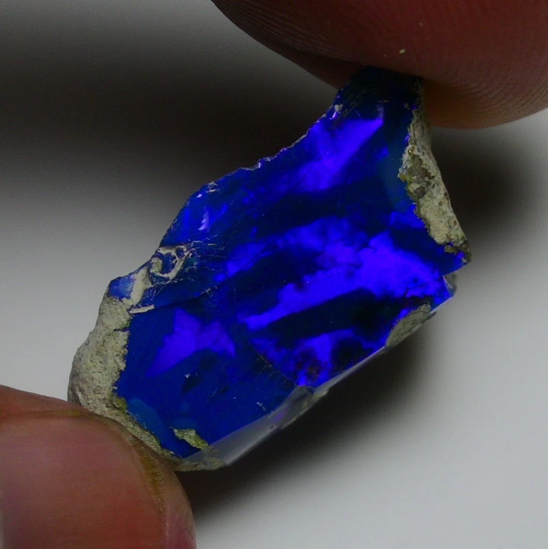 Smooth Black Opal Rough 11 Cts, Natural Ethiopian Welo Opal Raw, Jewelry Grade